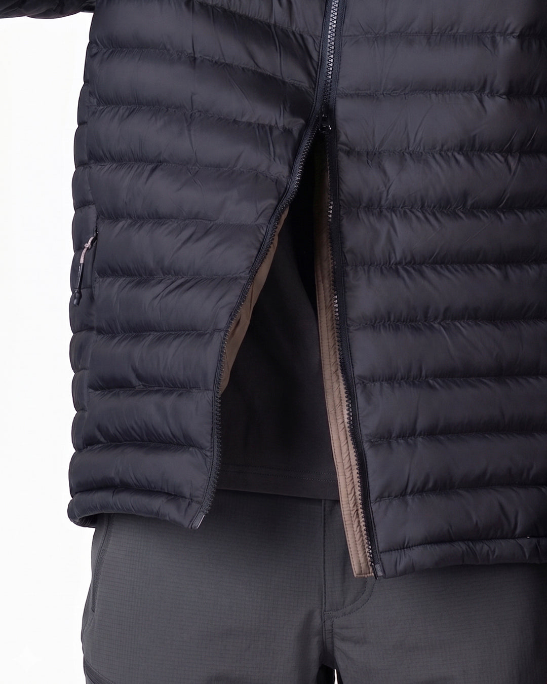 Parka Termica Indomita Hombre Negro