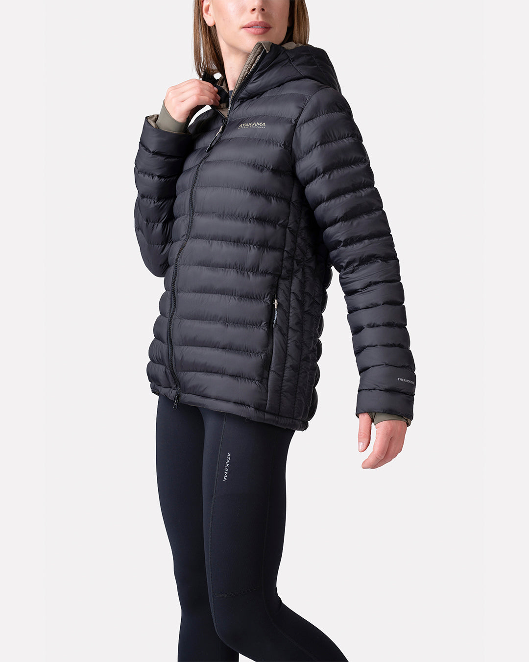 Parka Termica Indomita Mujer Negro