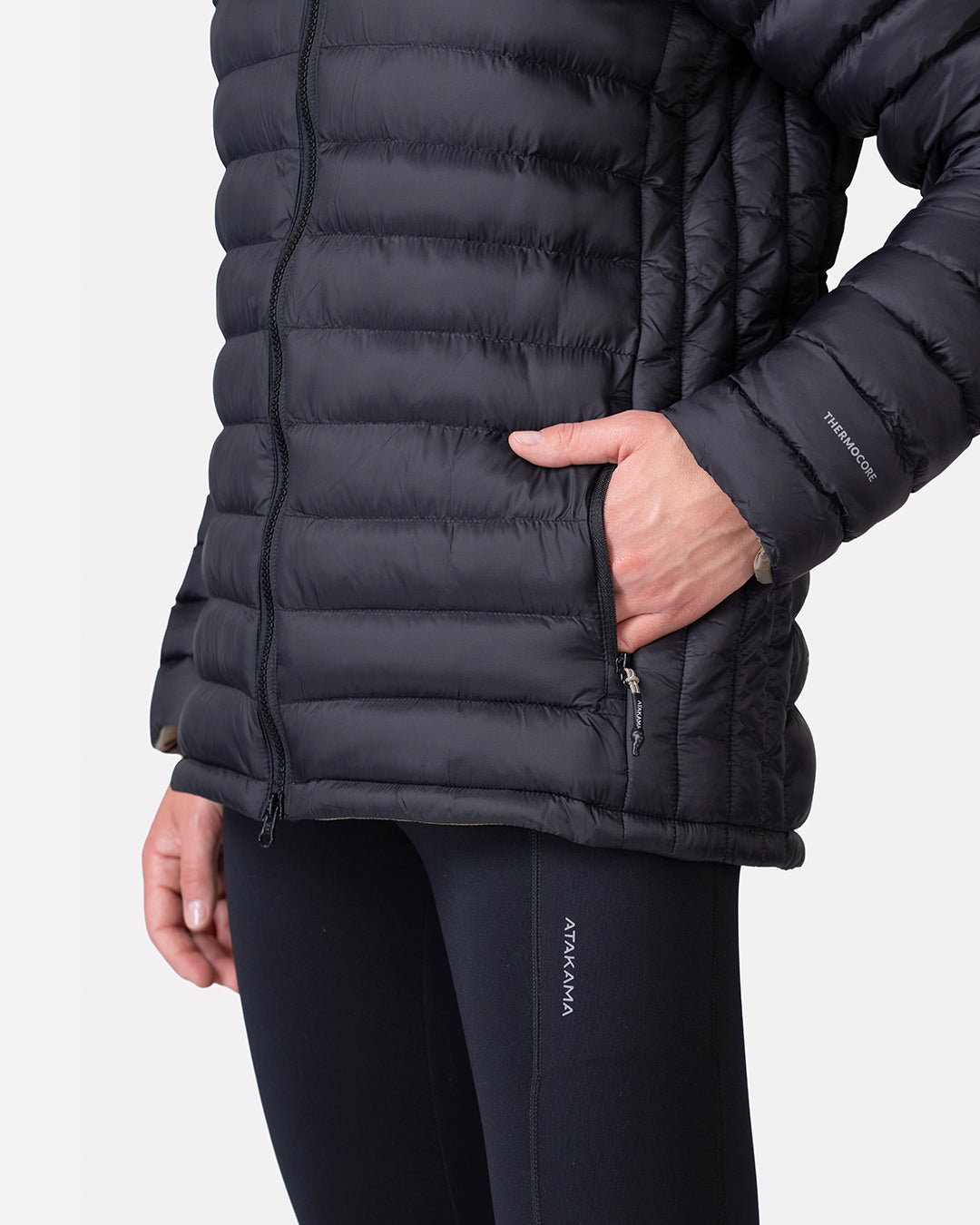 Parka Termica Indomita Mujer Negro