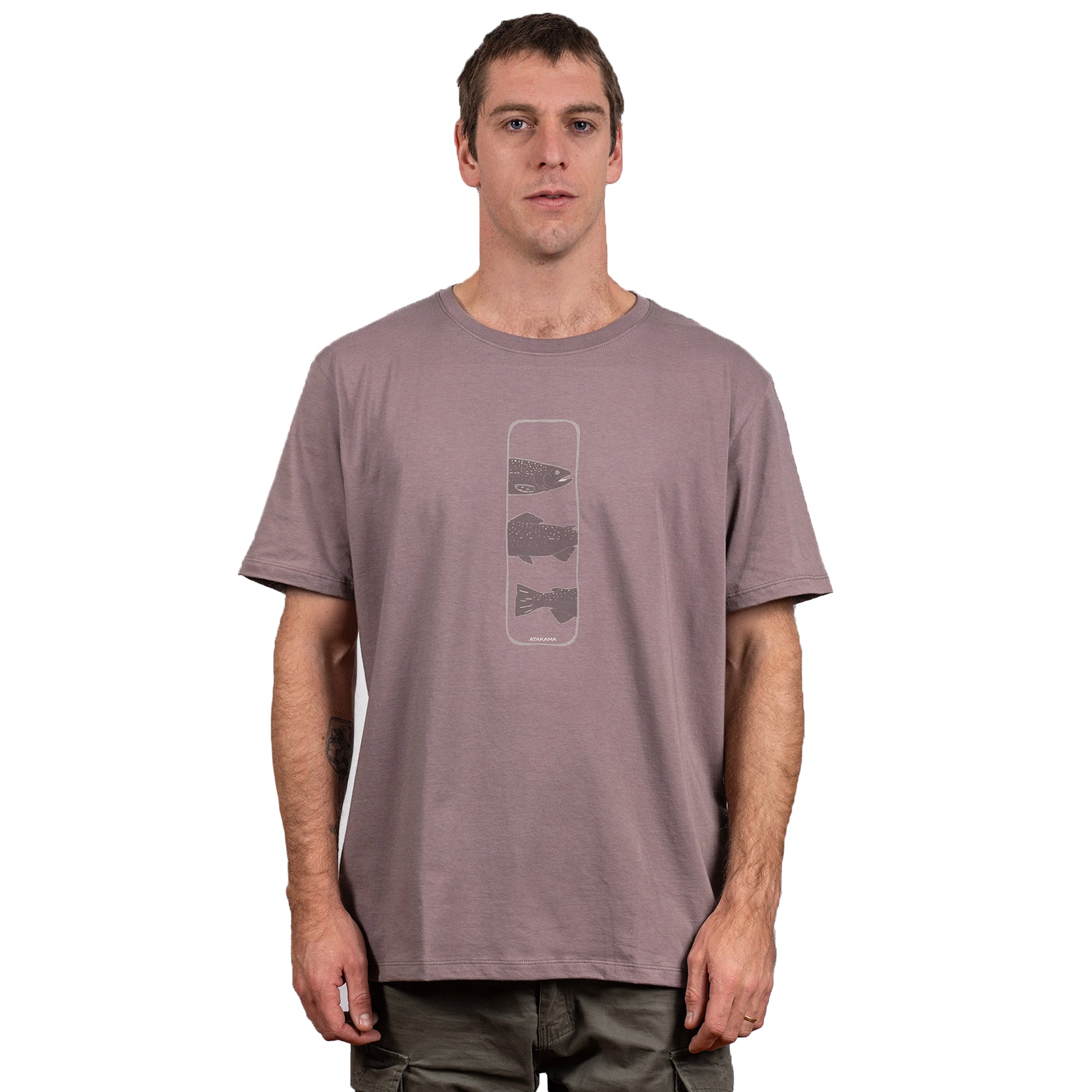 Polera manga corta Trucha Fario