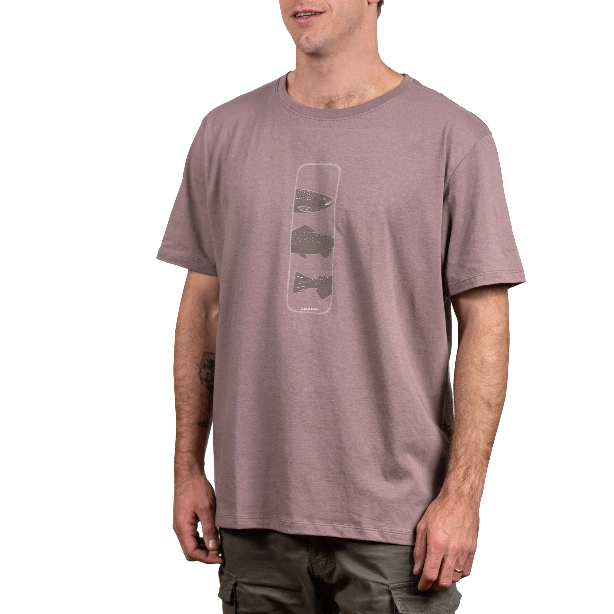 Polera manga corta Trucha Fario