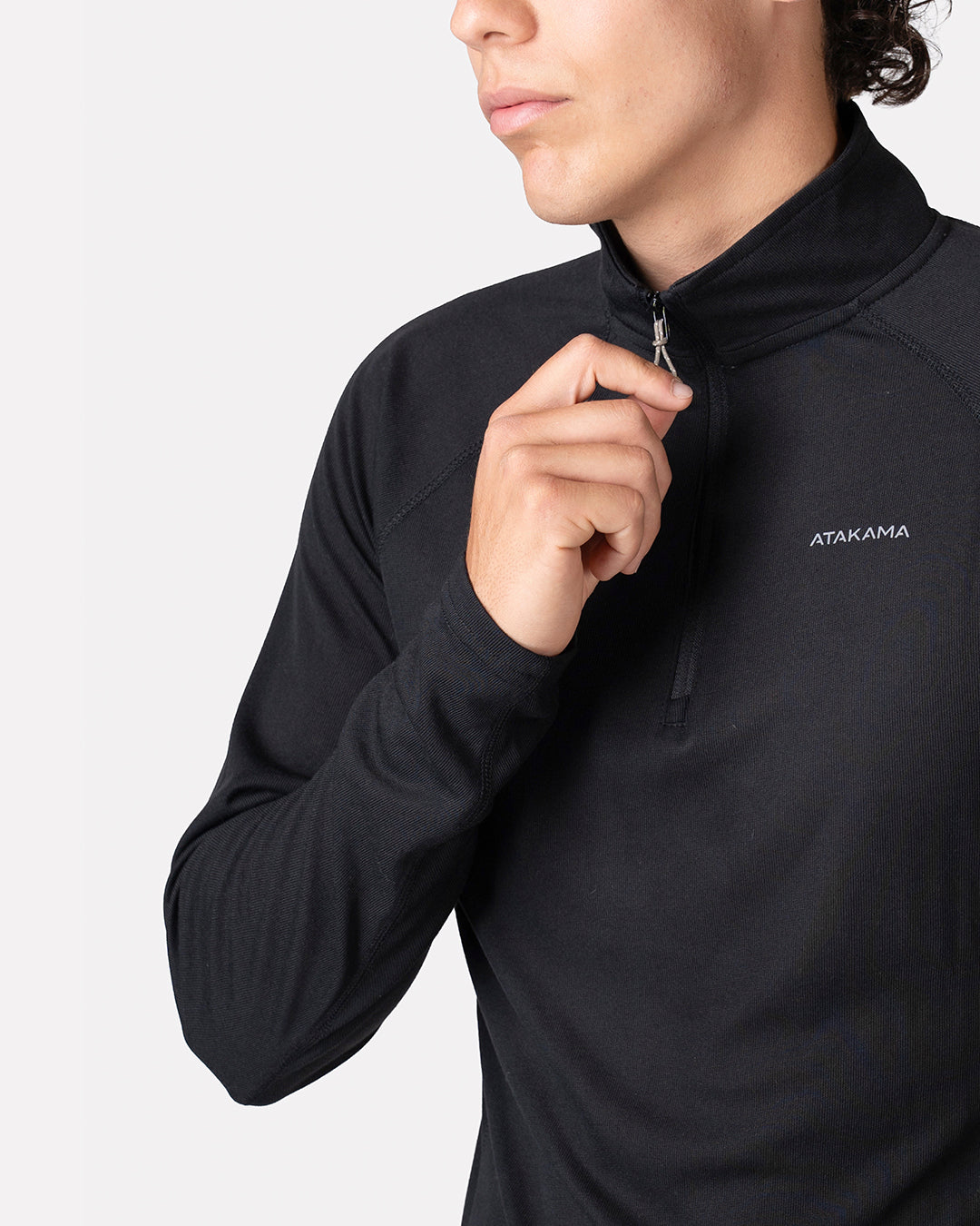 Primera capa térmica VentoFit hombre Negro