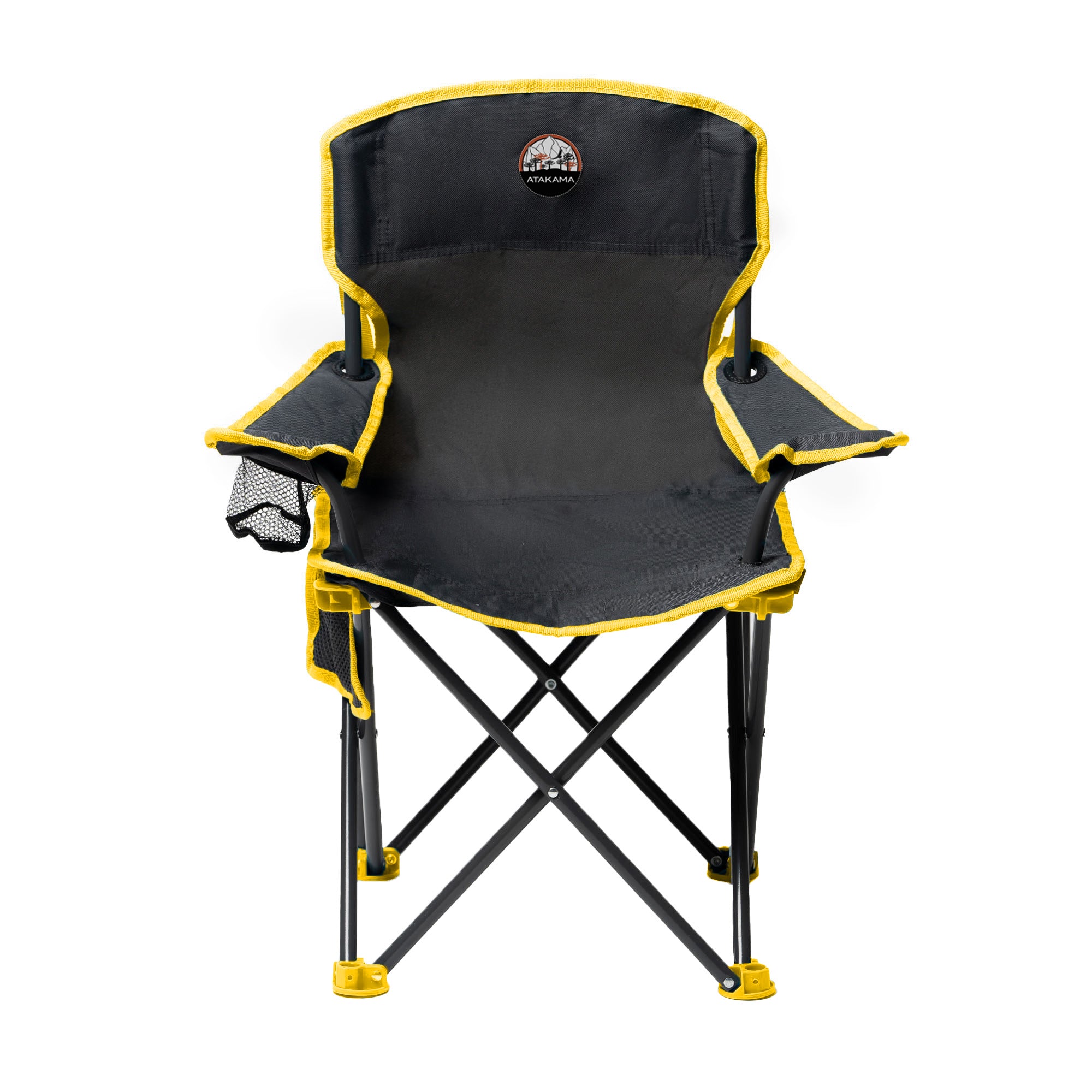 Silla de camping niños Chaitén Gris/Amarillo