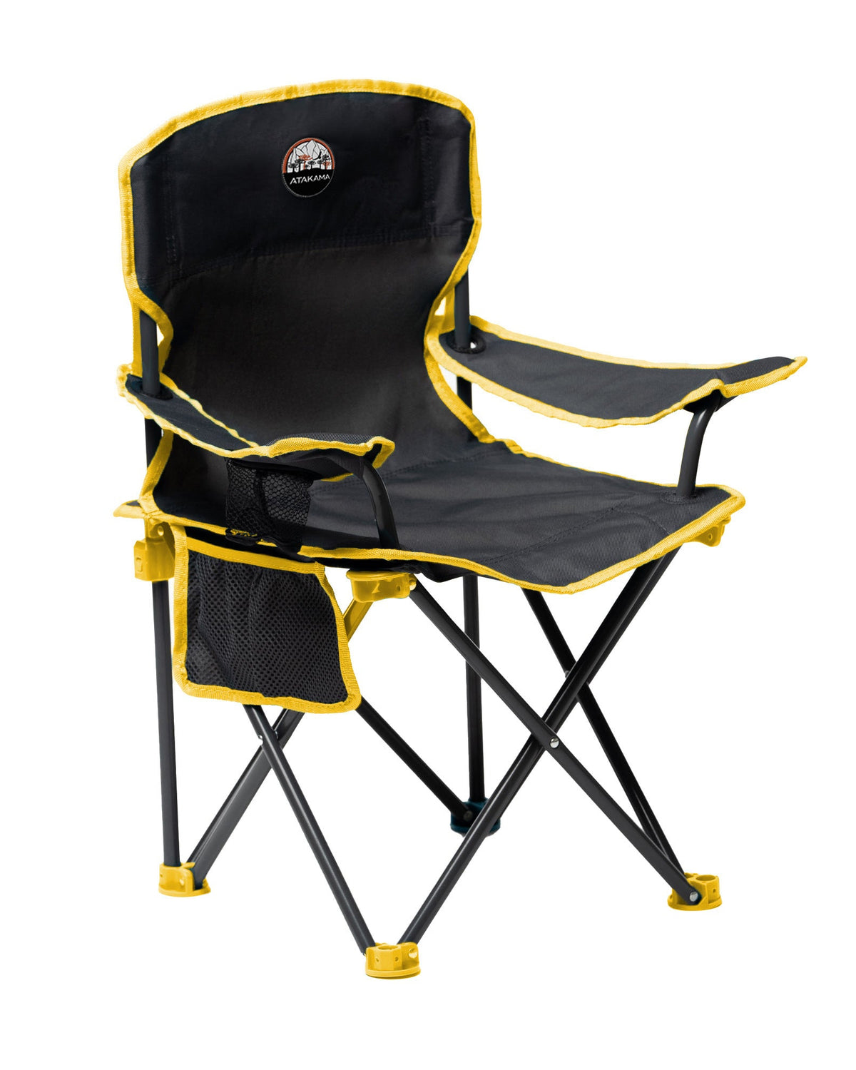 Silla de Camping Niños Chaitén Gris/Amarillo - Atakama Outdoor