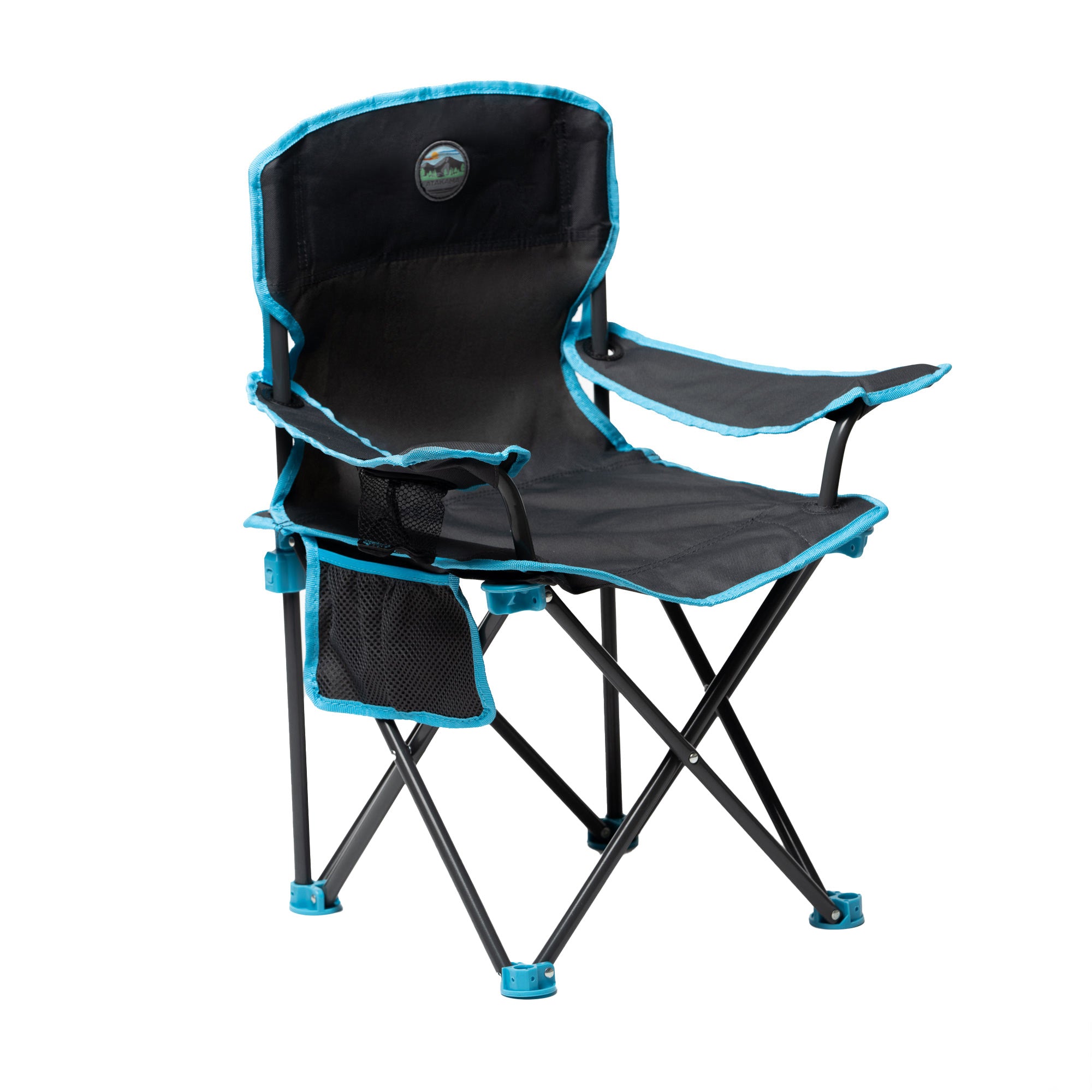 Silla de camping niños Chaitén Gris/Azul