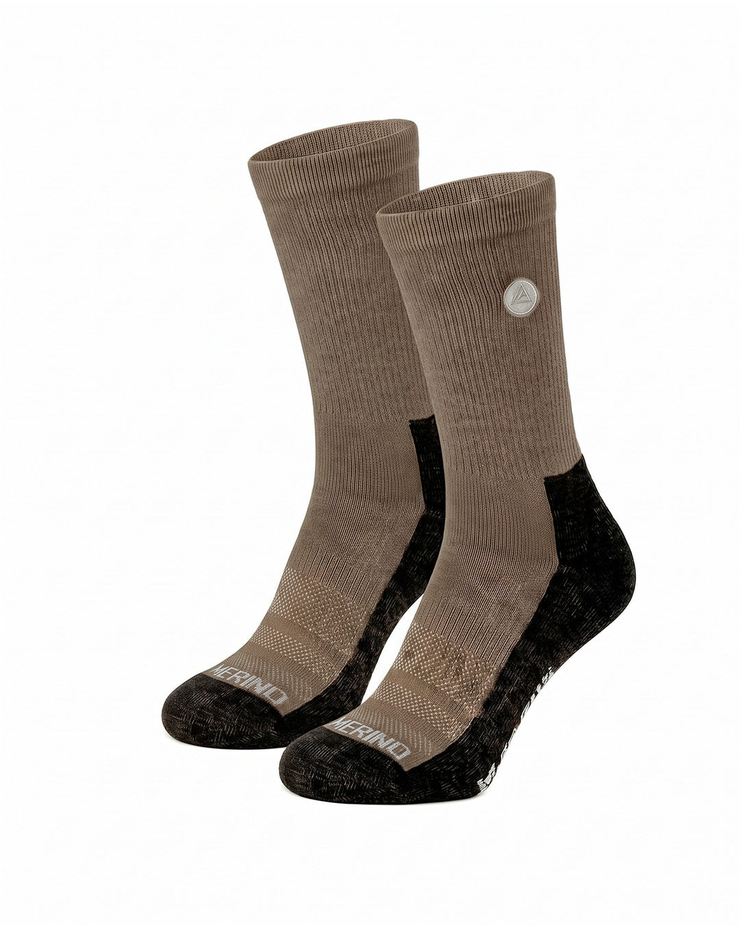 Set 2 Calcetines Trekking Pumalín Caña Media Lana Merino
