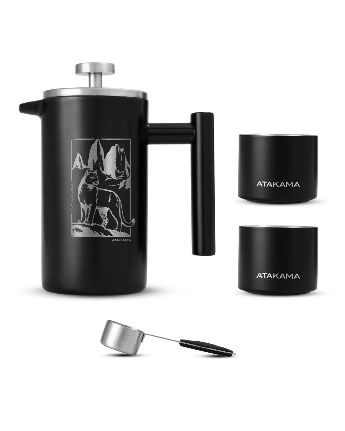 Set Cafetera Puma Torres 350Ml Negro