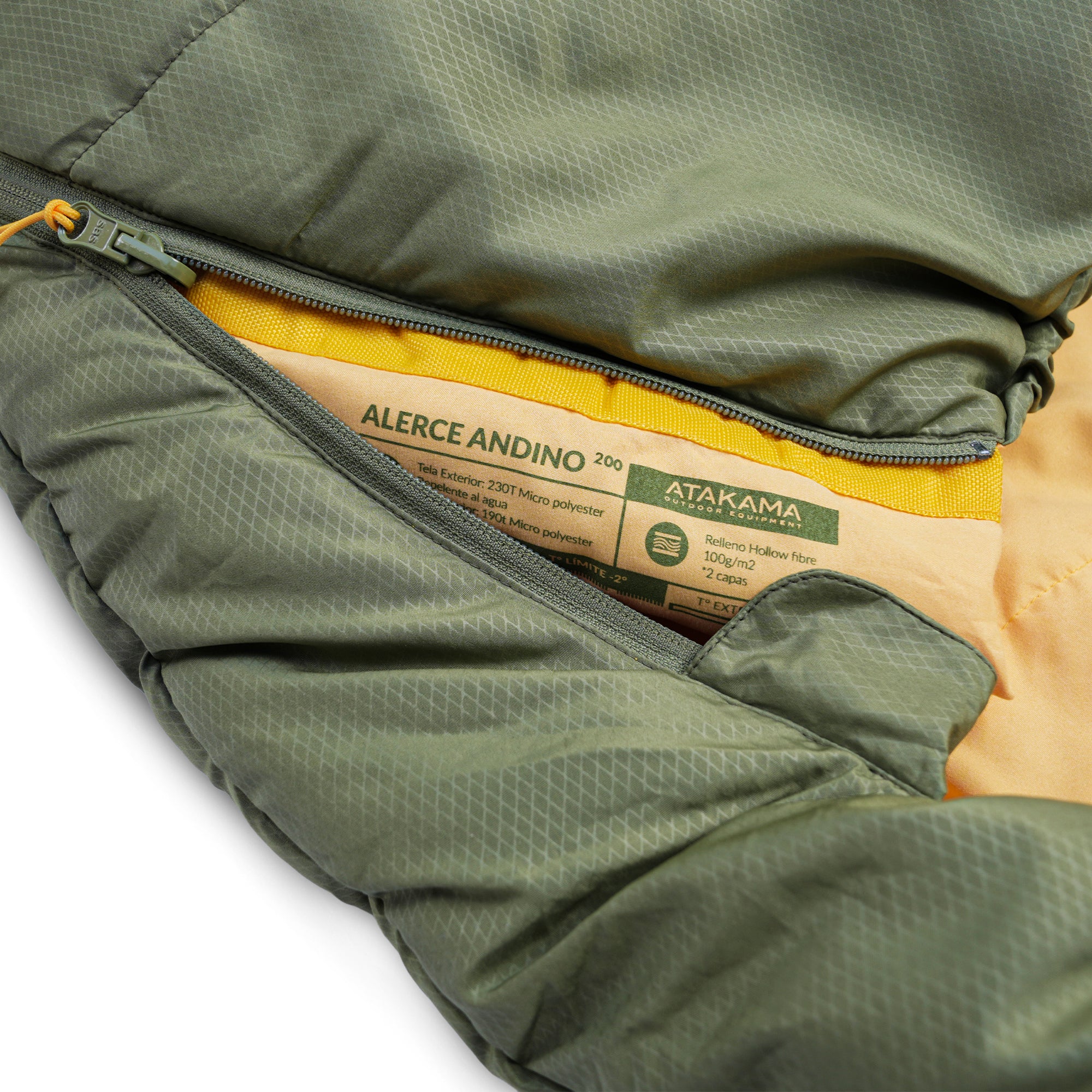 Saco de dormir Alerce Andino -2°