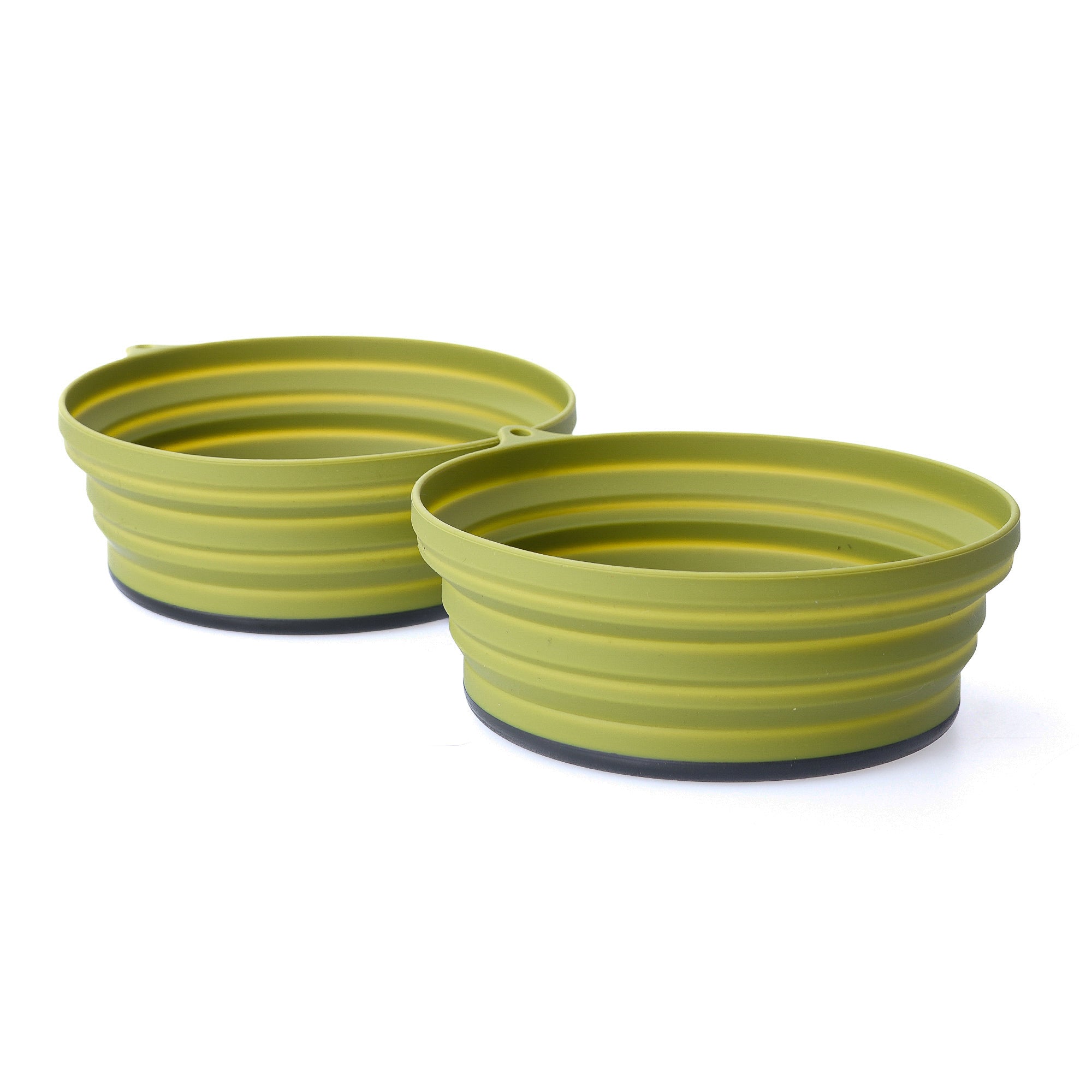 Set 2 Bowls compactables + Cubiertos Avellana
