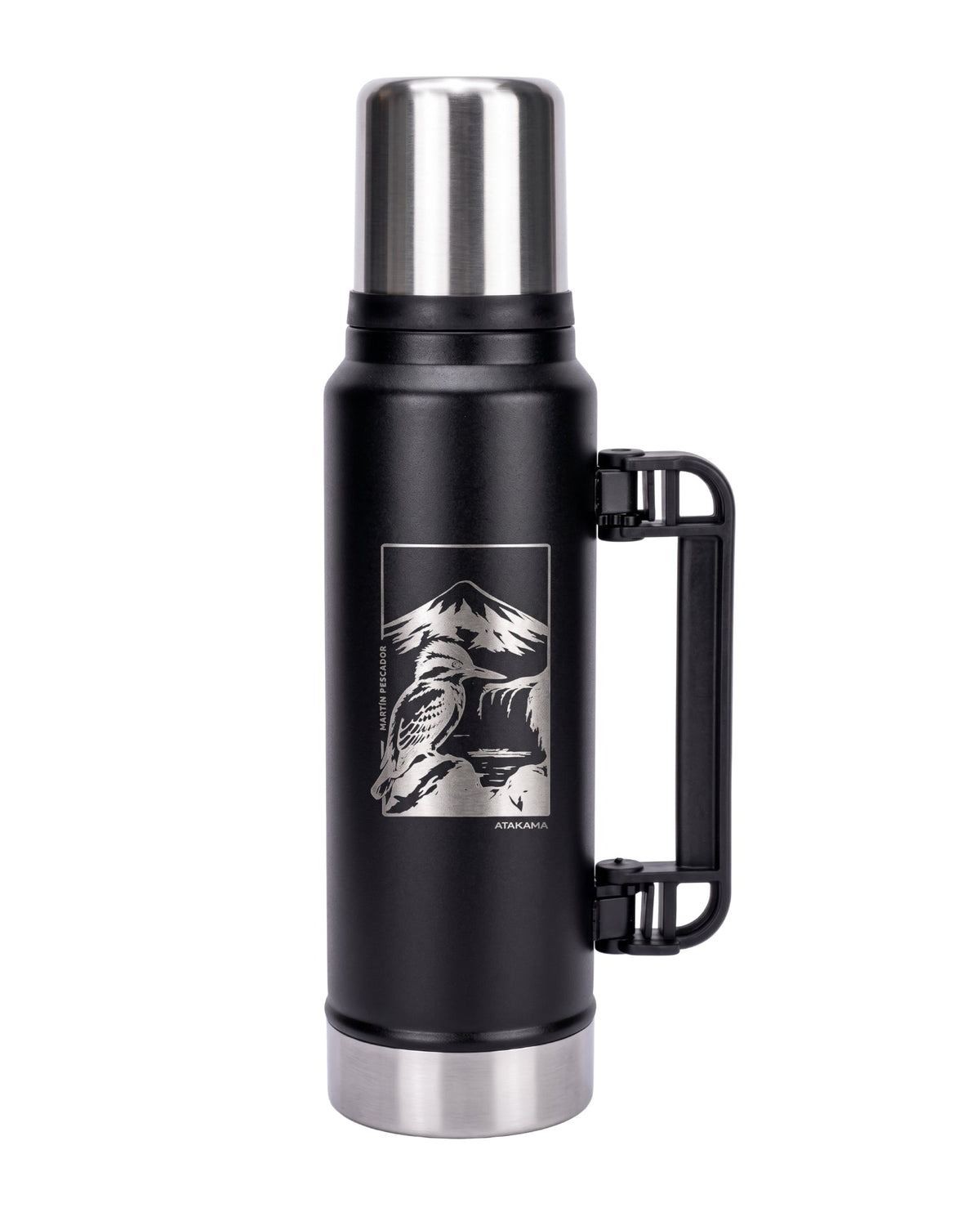 Termo Martín Pescador 1,3Lt Negro