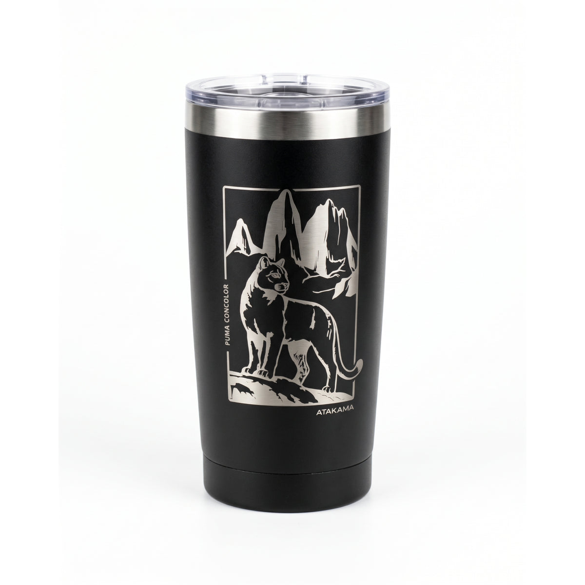 Vaso Térmico Puma Torres 480Ml Negro