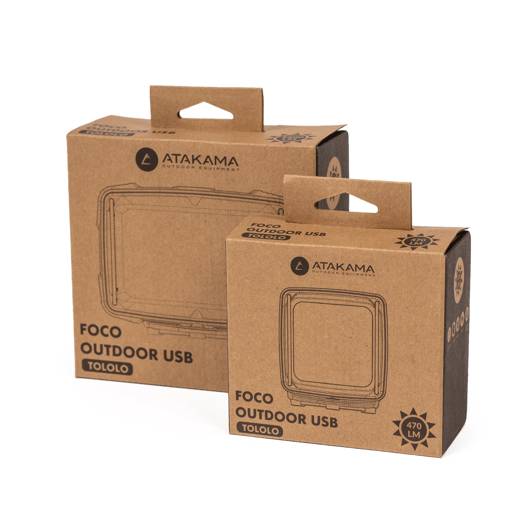 Foco outdoor Tololo 1600 lm camping/trekking