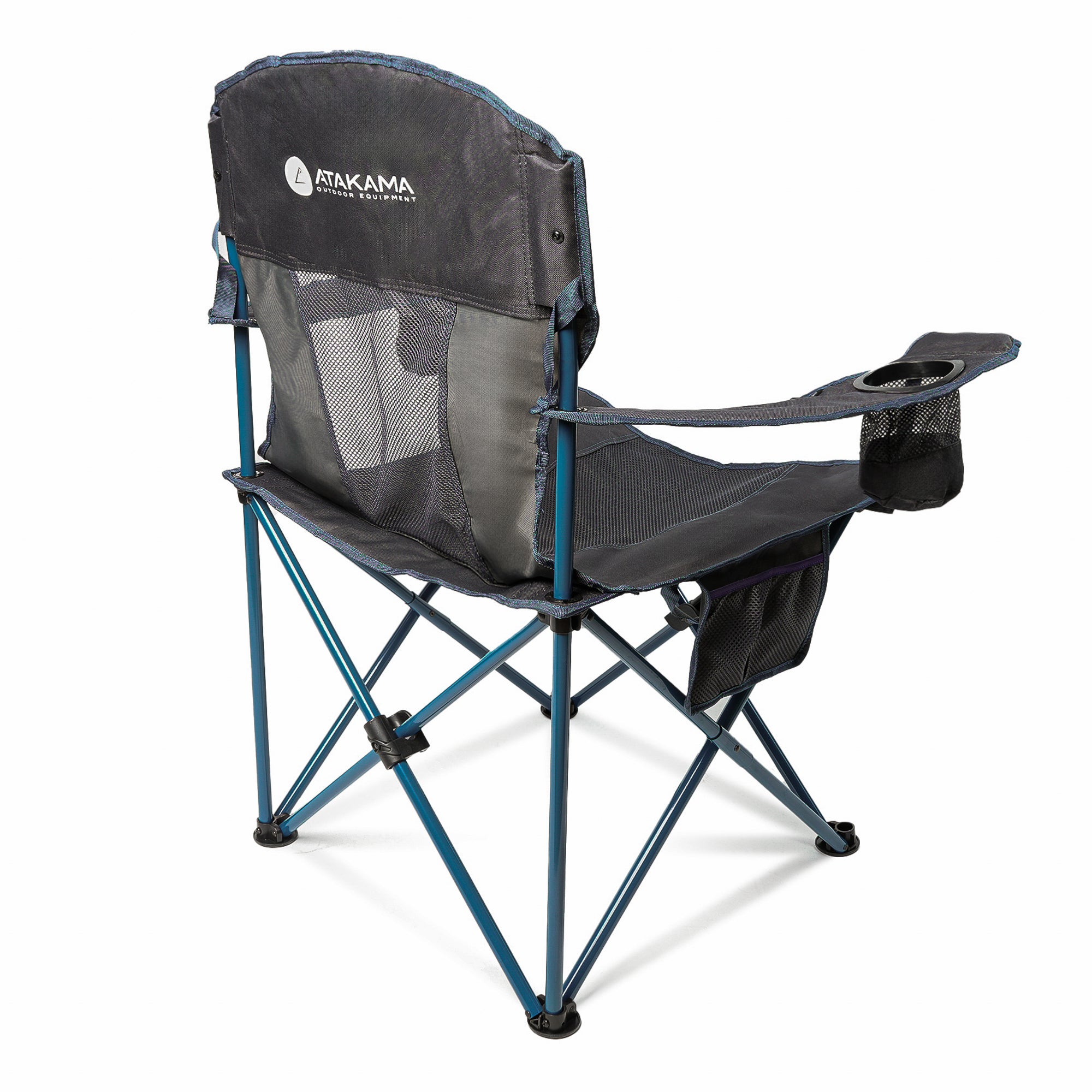 Silla de camping Llaima XL Azul/gris