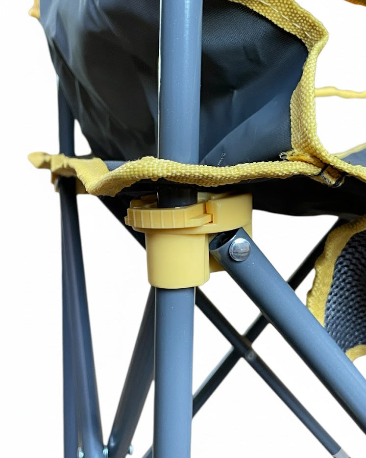 Silla de Camping Niños Chaitén Gris/Amarillo - Atakama Outdoor