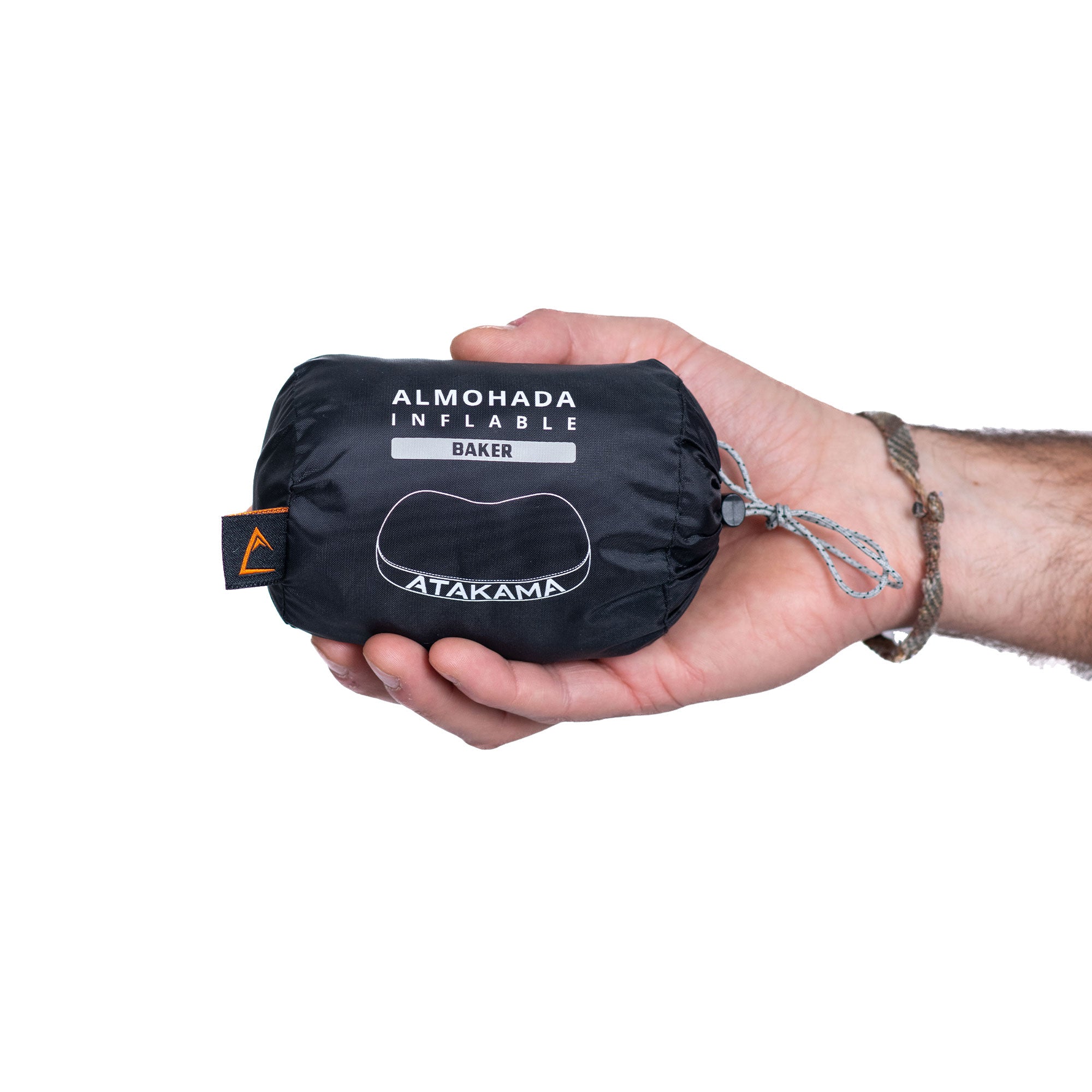 Almohada inflable Baker Gris