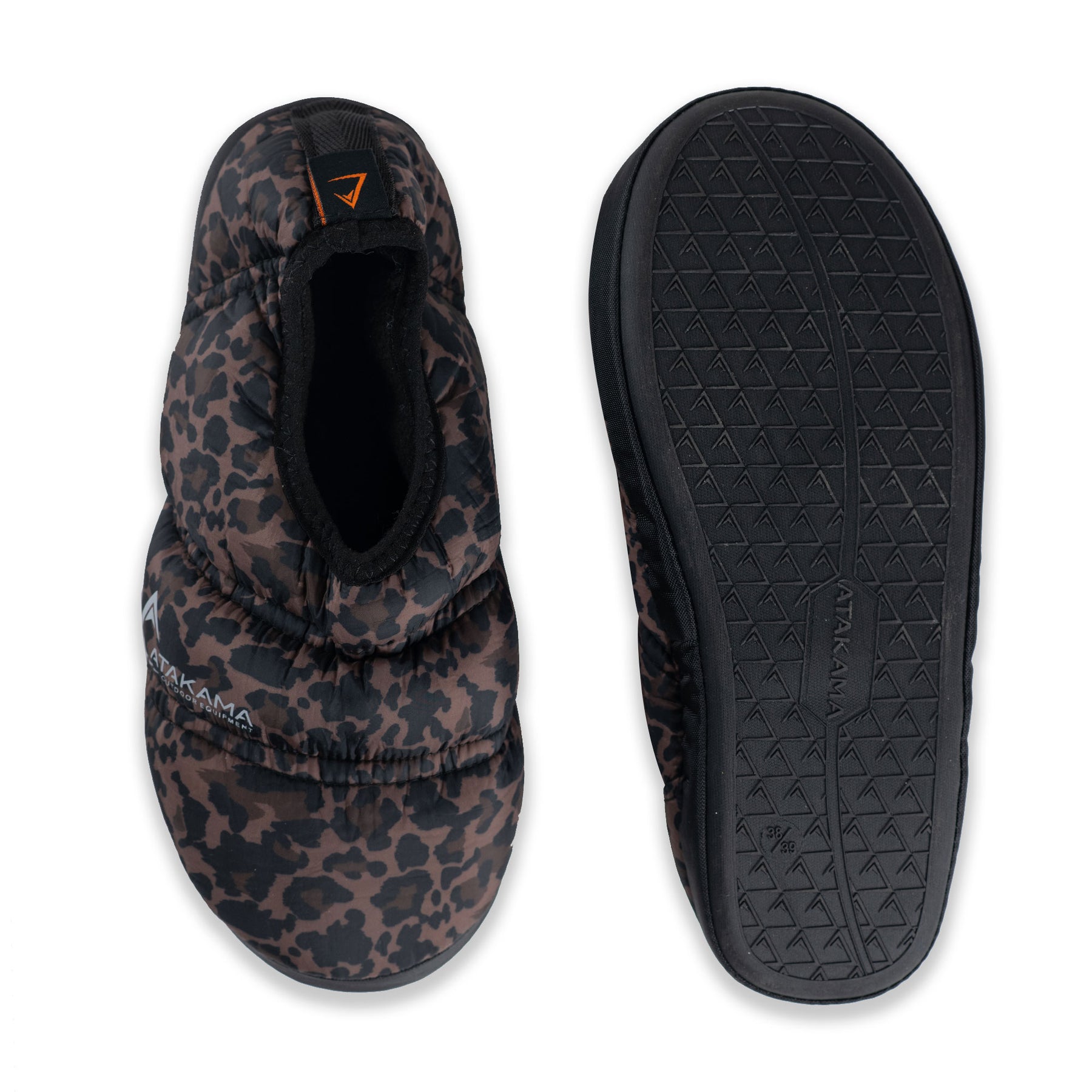Pantufla Futaleufú Adulto 2022 café print