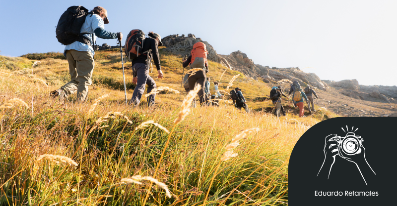 Cómo usar correctamente la correa o dragonera de mi bastón de trekking por Eduardo Retamales