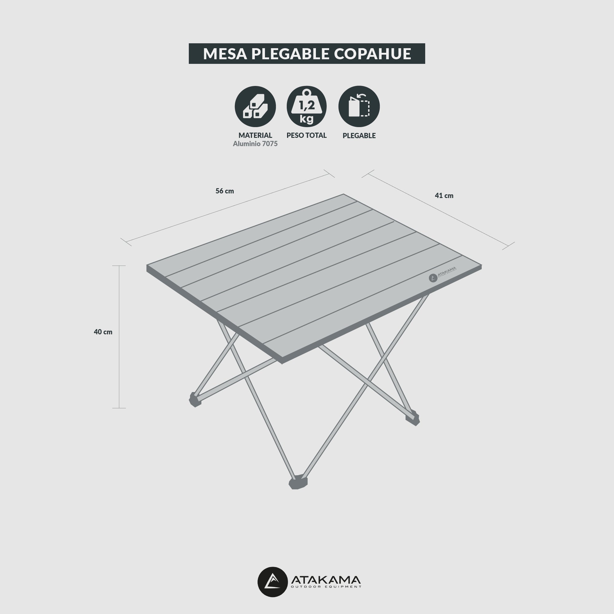 Mesa Plegable Copahue