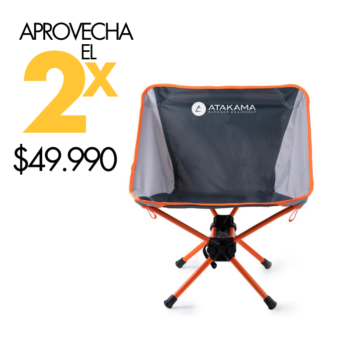 Silla plegable camping Láscar 