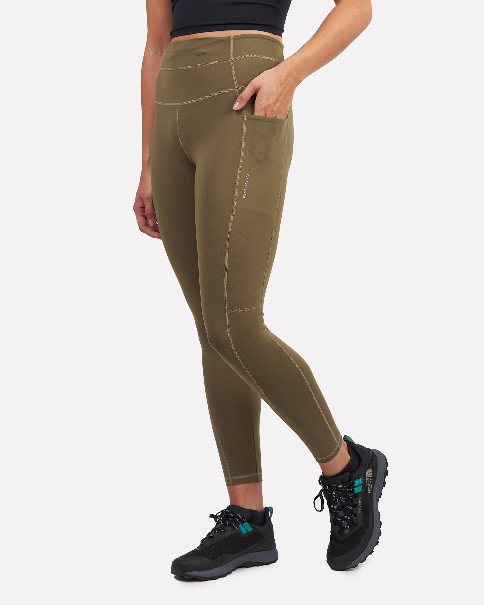 Calza Deportiva Panorámica Mujer Verde - Atakama Outdoor