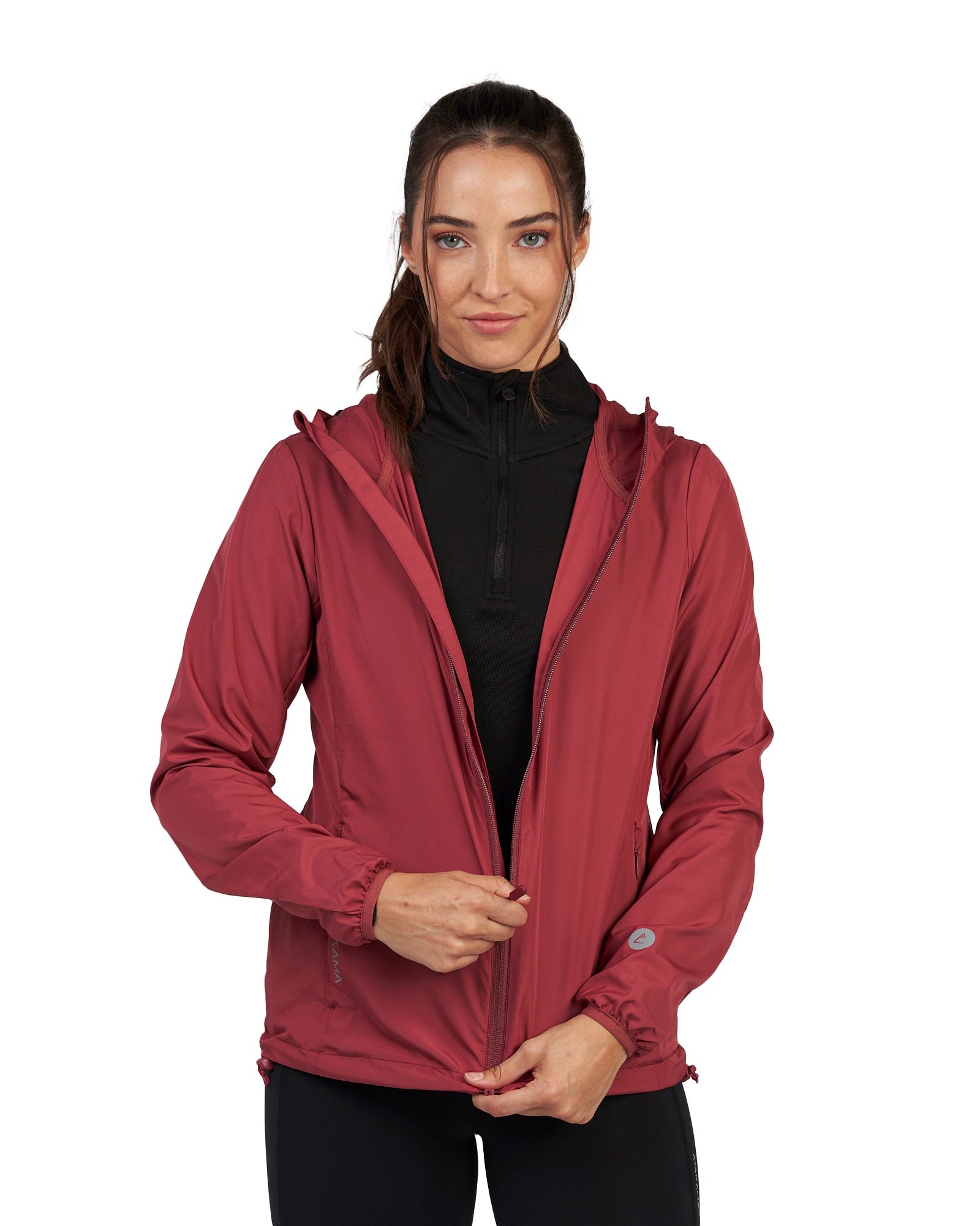Chaqueta Cortaviento Ultraligero Mujer Declive Rosado - Atakama Outdoor