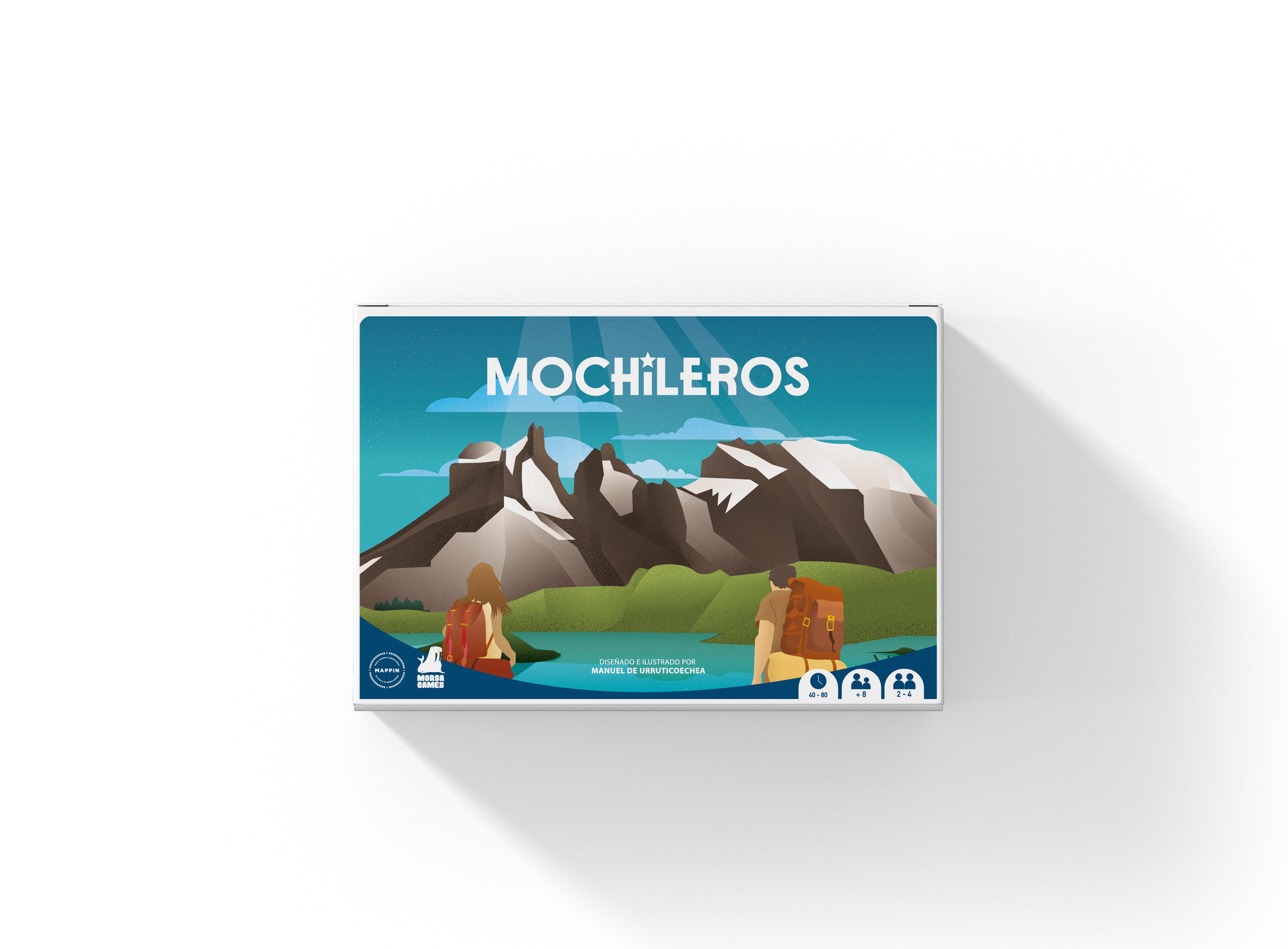 Juego de mesa "Mochileros"