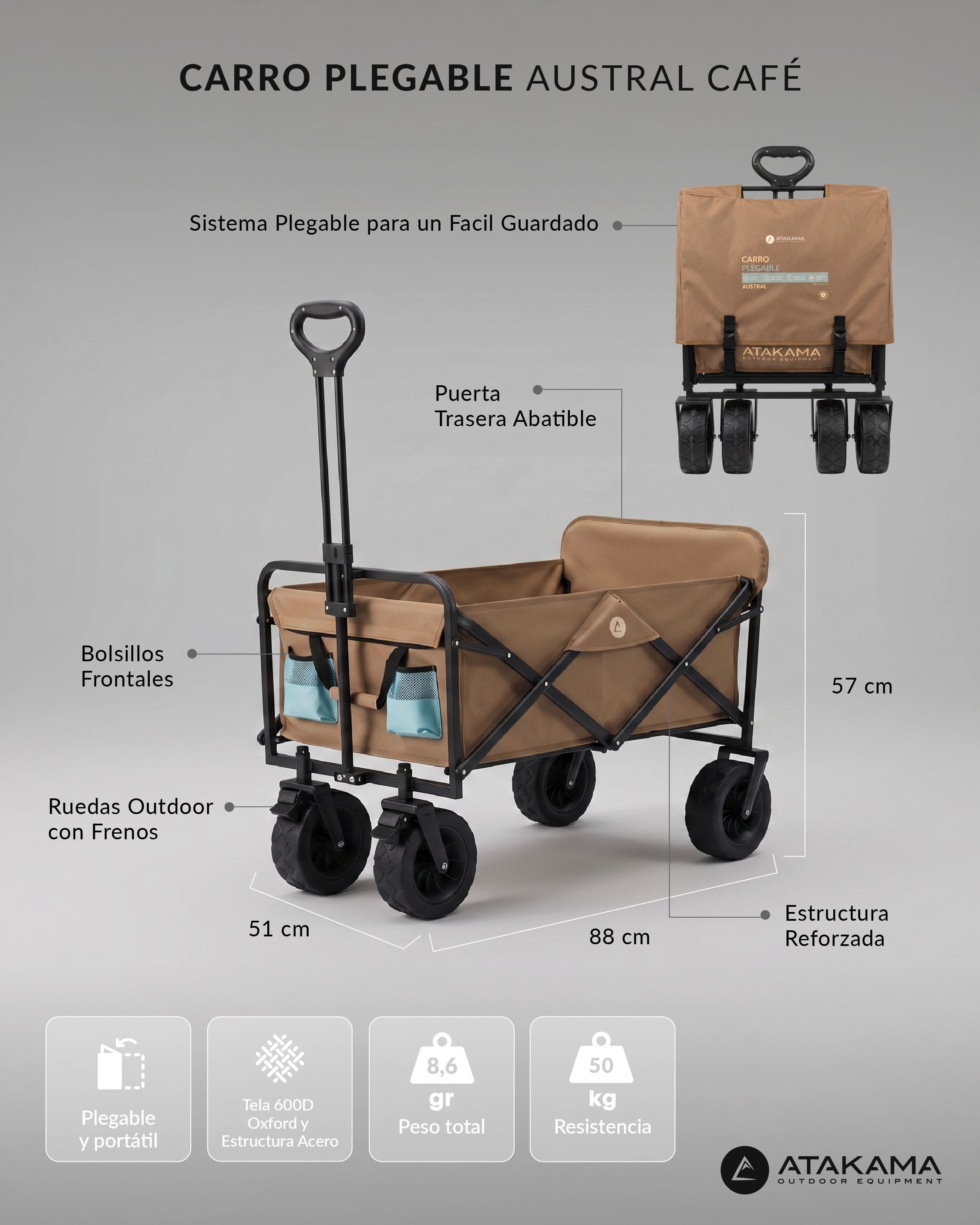 Carro Plegable Austral