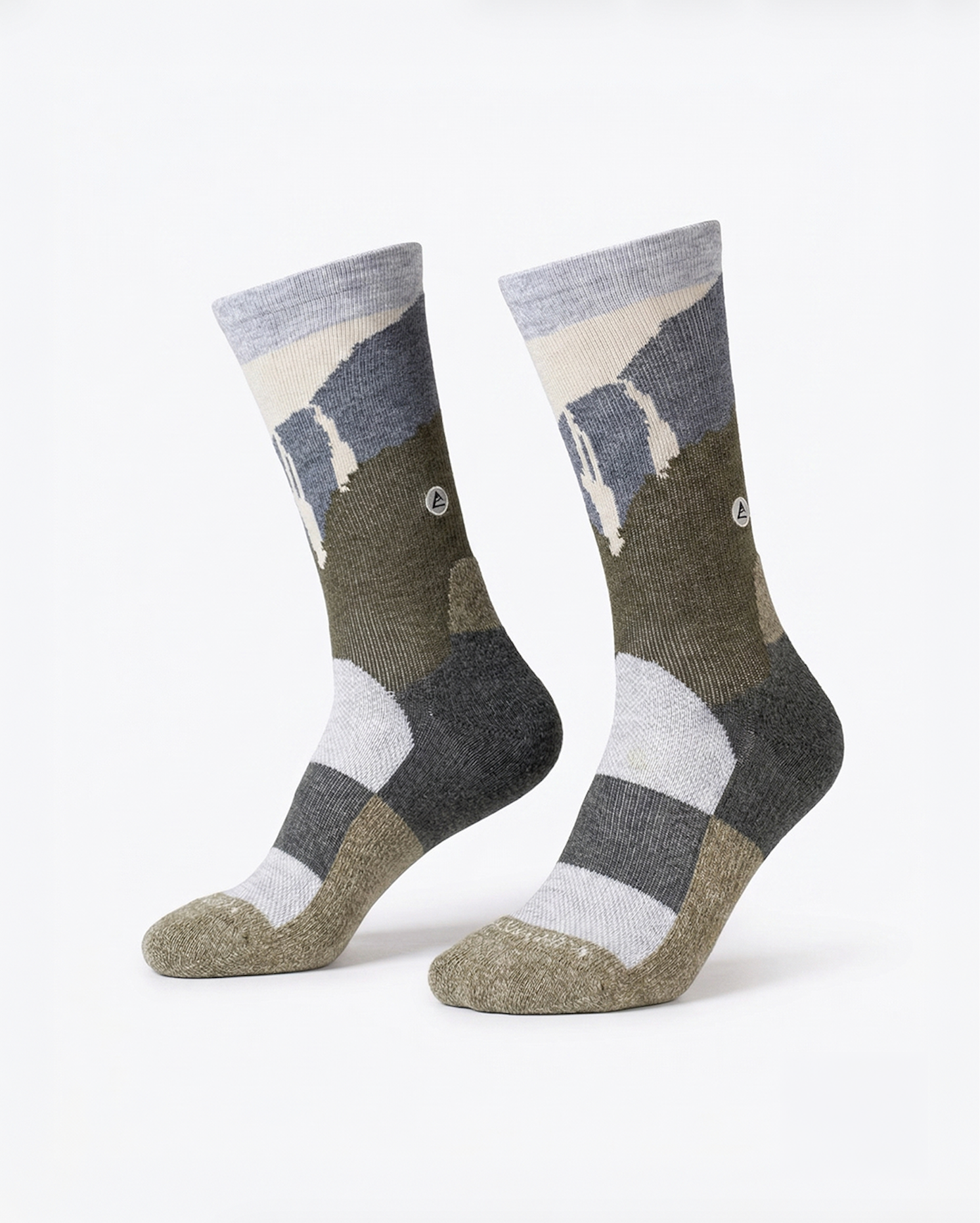 Calcetín Trekking Queulat Lana Merino Caña Alta