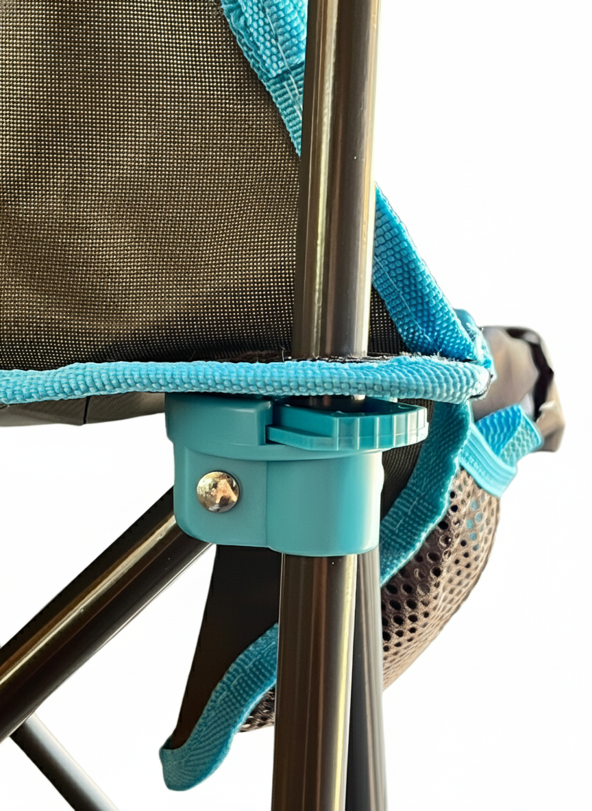 Silla de camping niños Chaitén Gris/Azul