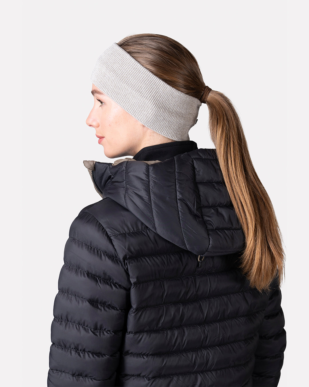Cintillo Trancura Lana Merino Beige