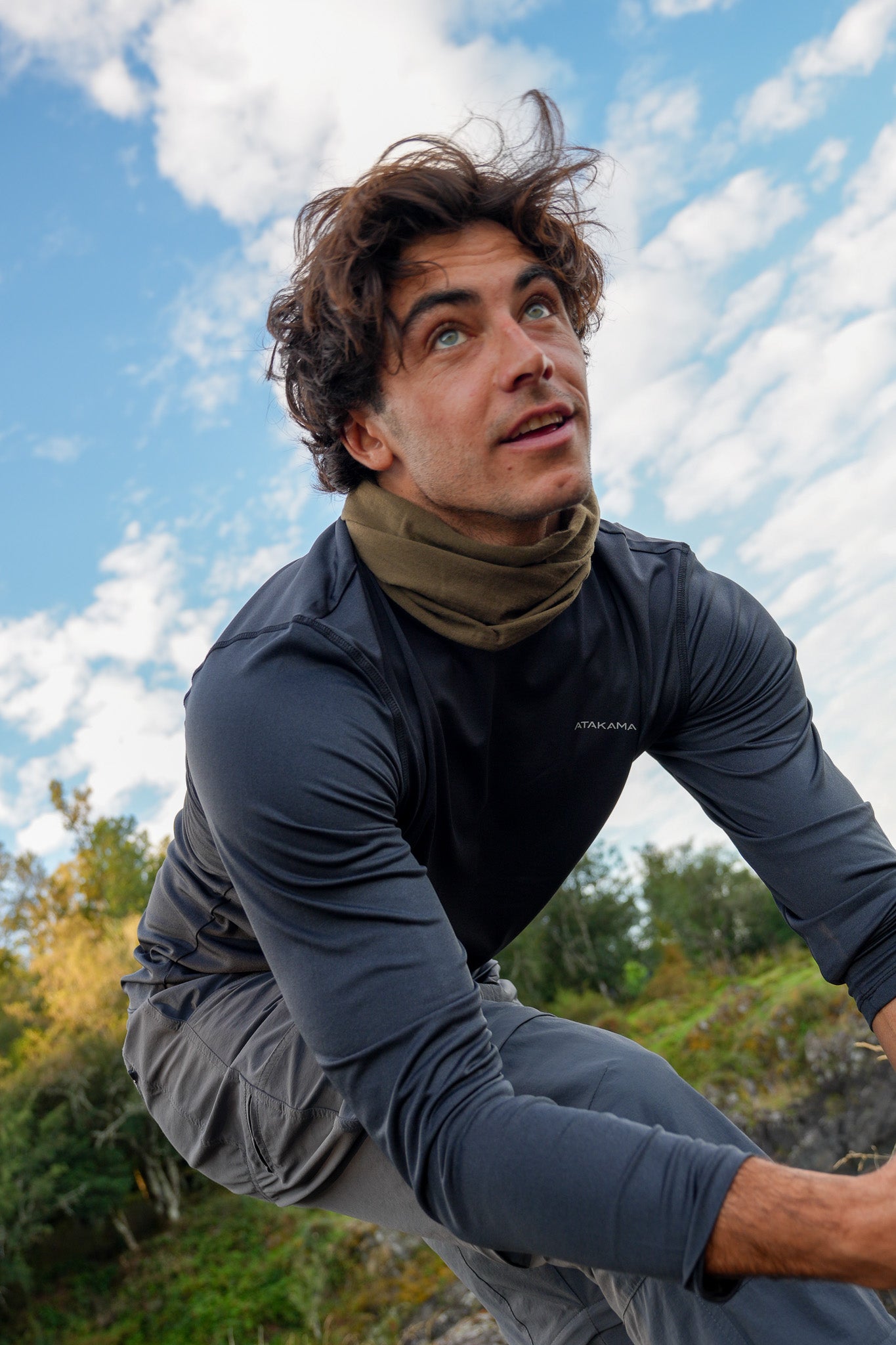 Primera Capa Ultra Ligera Hombre Gris