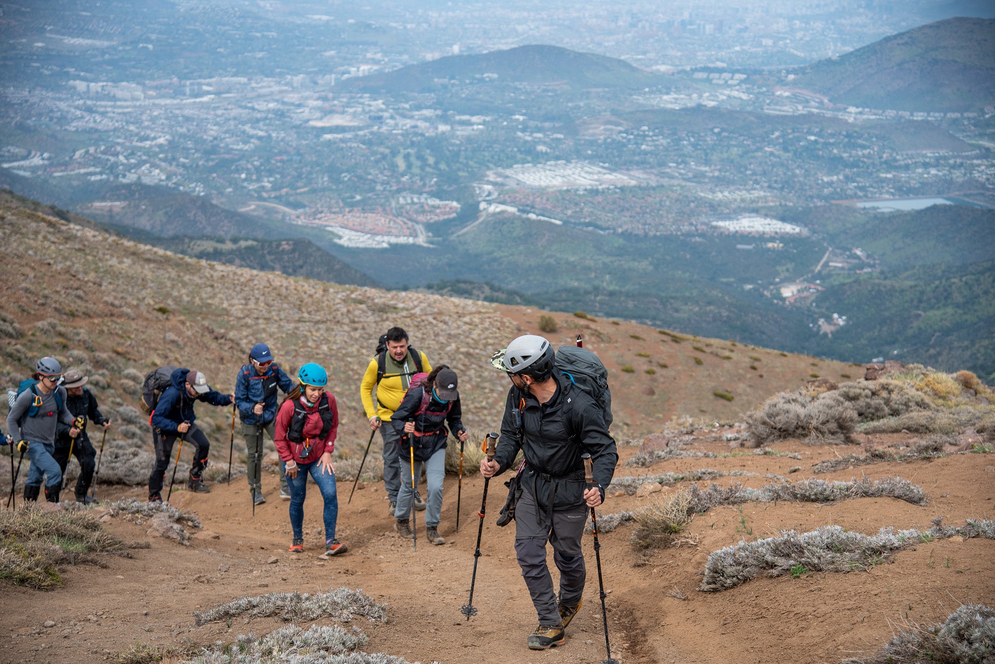Subida al Cerro Canoitas.