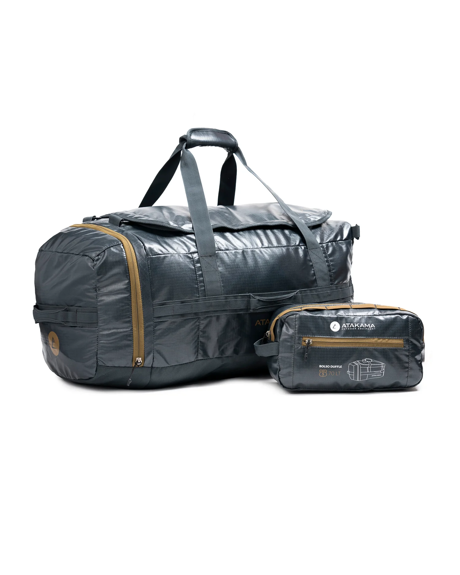 Bolso Duffle Ultra Compactable Ruta 5 70 lt