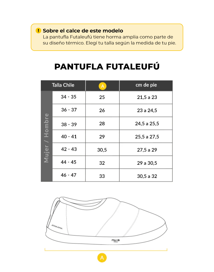 Pantufla térmica Futaleufú FLEX Nu-B Foam Verde