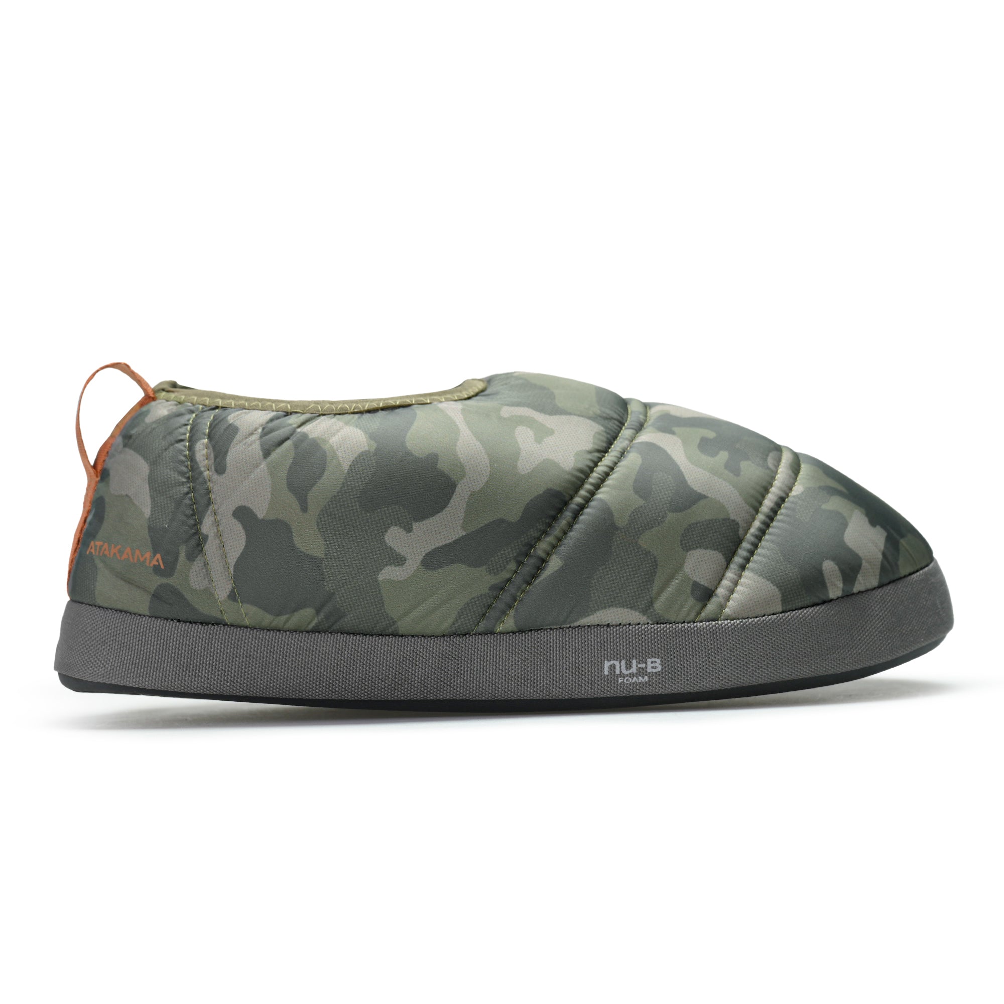 Pantuflas térmicas Futaleufú Nu-B Foam Camuflado Verde