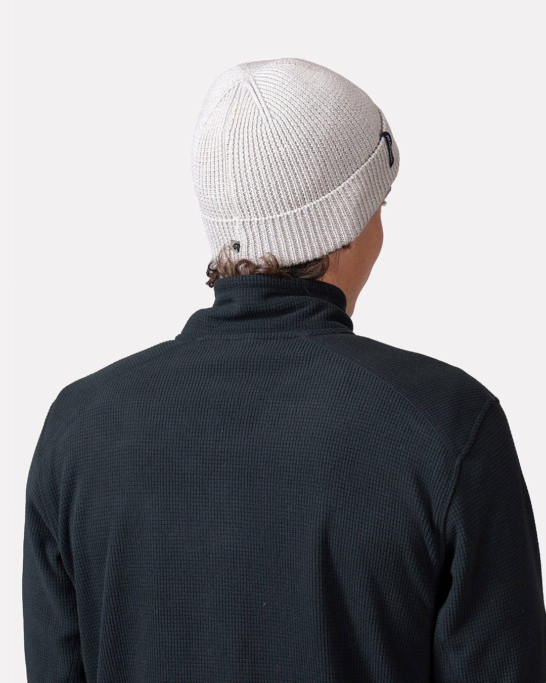 Gorro Beanie Trancura Lana Merino Beige