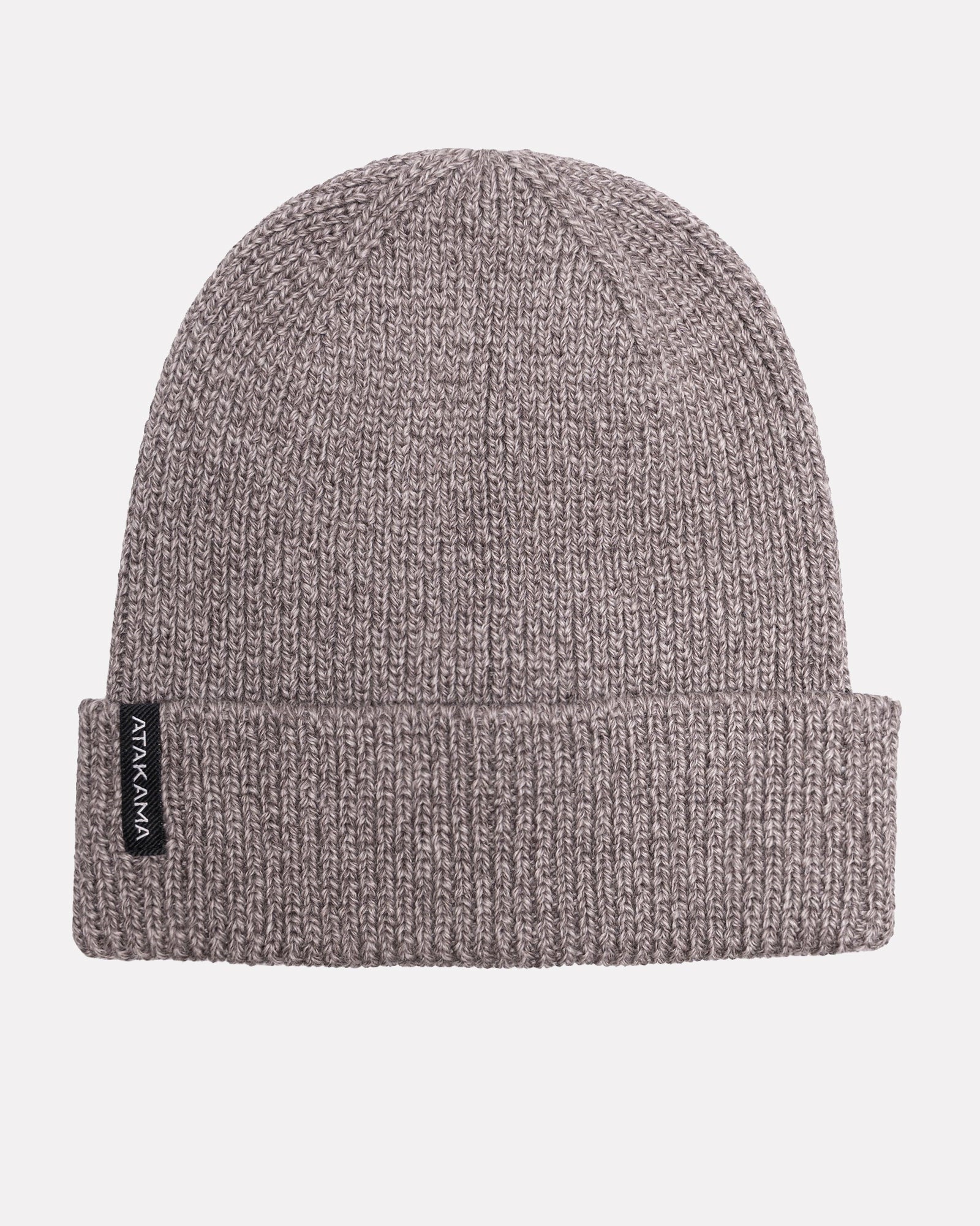 Gorro Beanie Trancura Lana Merino Café