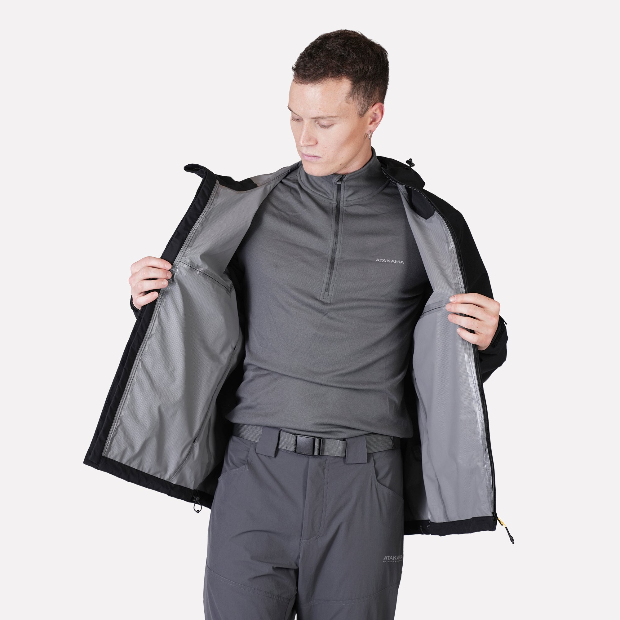 Chaqueta Cortaviento Impermeable Hombre Frontera Thinline