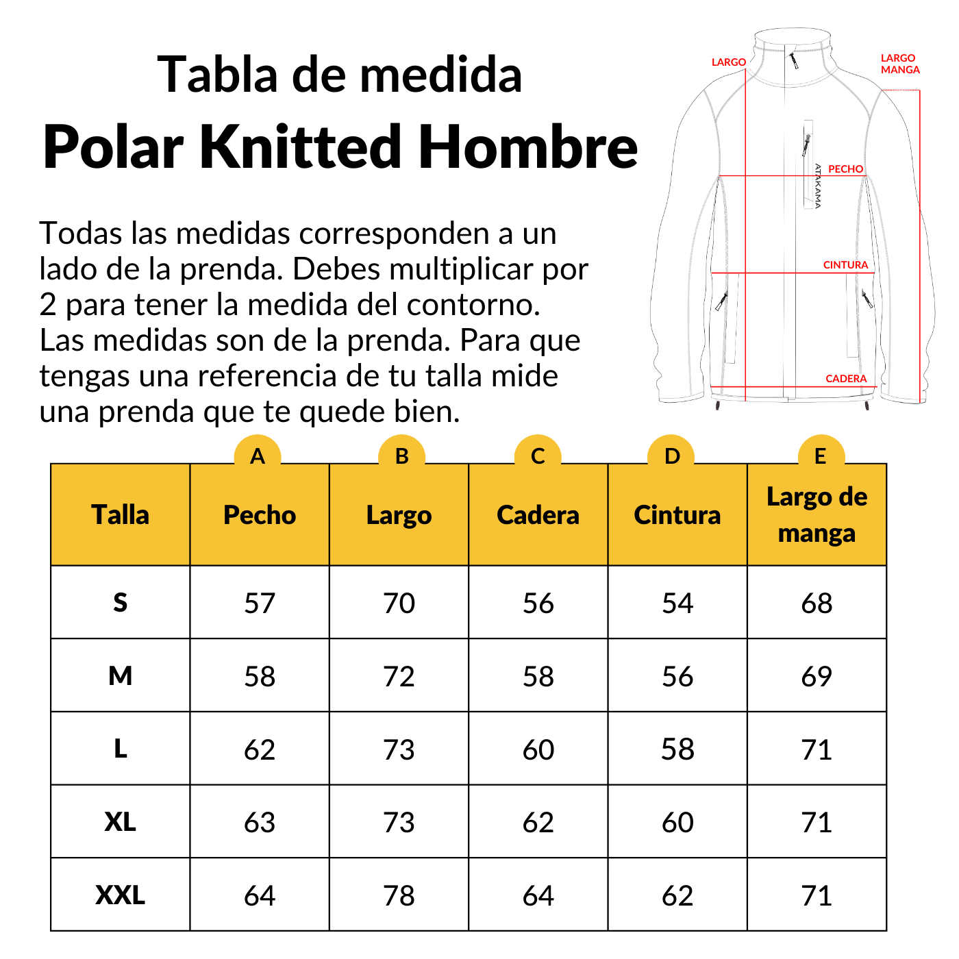 Polar tejido Full-Zip Hombre Tundra jaspeado