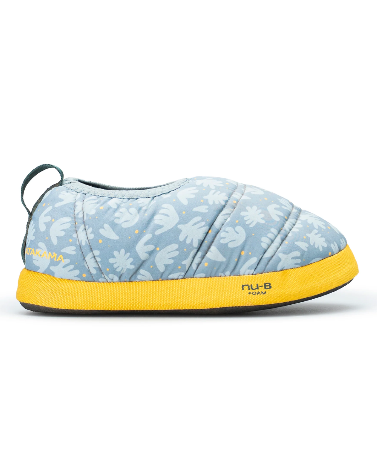 Pantuflas térmicas Futaleufú Niños SOFT Nu-B Foam Celeste Print