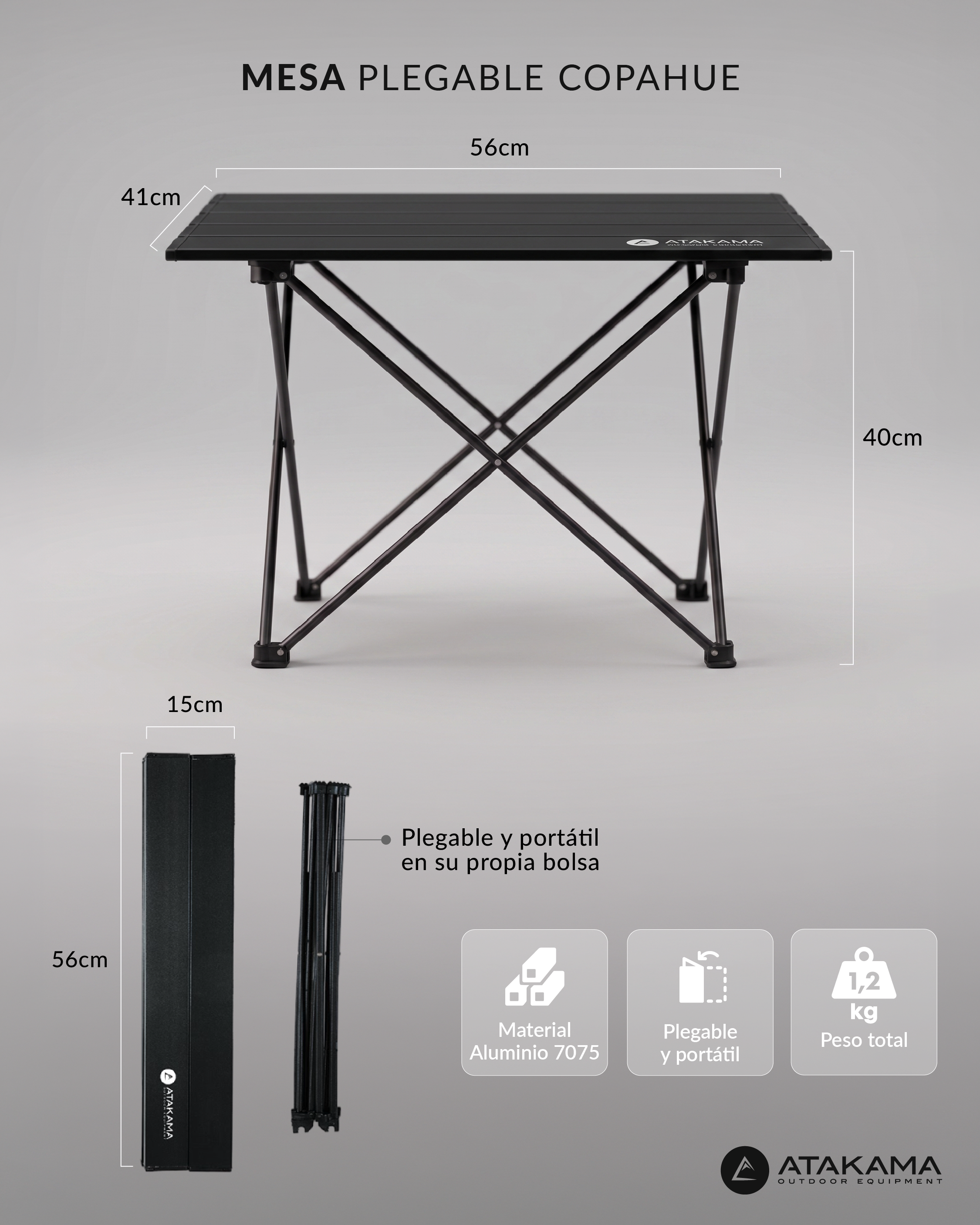 Mesa Plegable Copahue