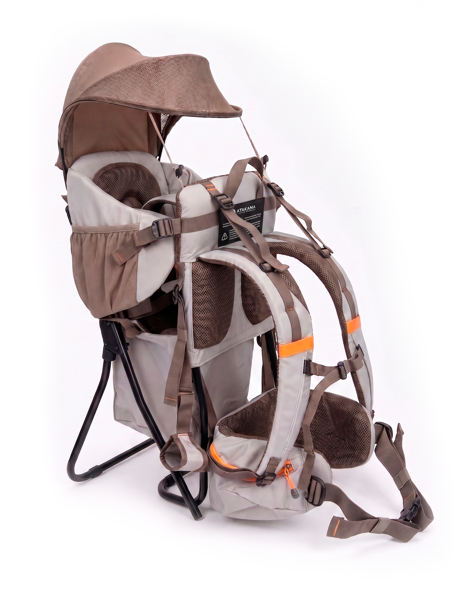 Mochila Portabebé Trekking Leonera Beige