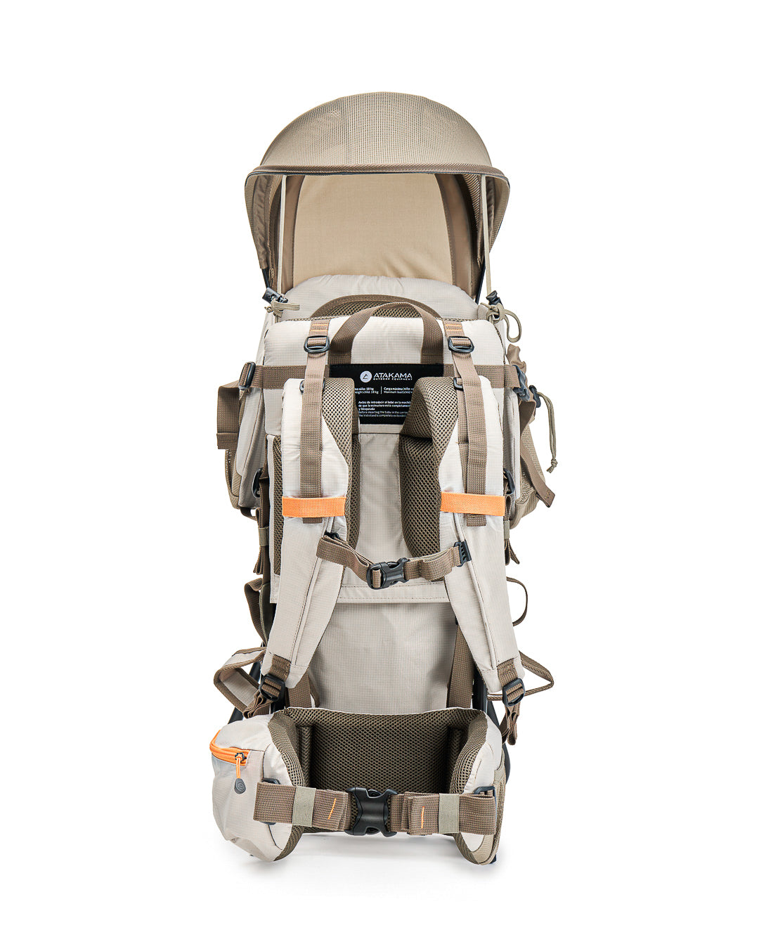 Mochila Portabebé Trekking Leonera Beige