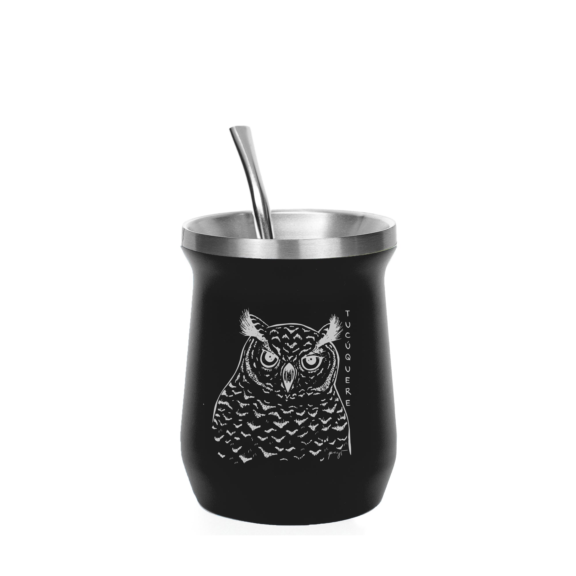 Matera térmica Tucúquere 160 ml Negro