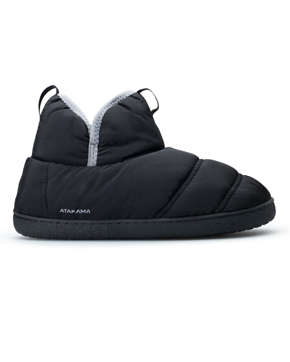 Pantufla térmica Navarino FLEX Nu-B Foam Negra/Gris