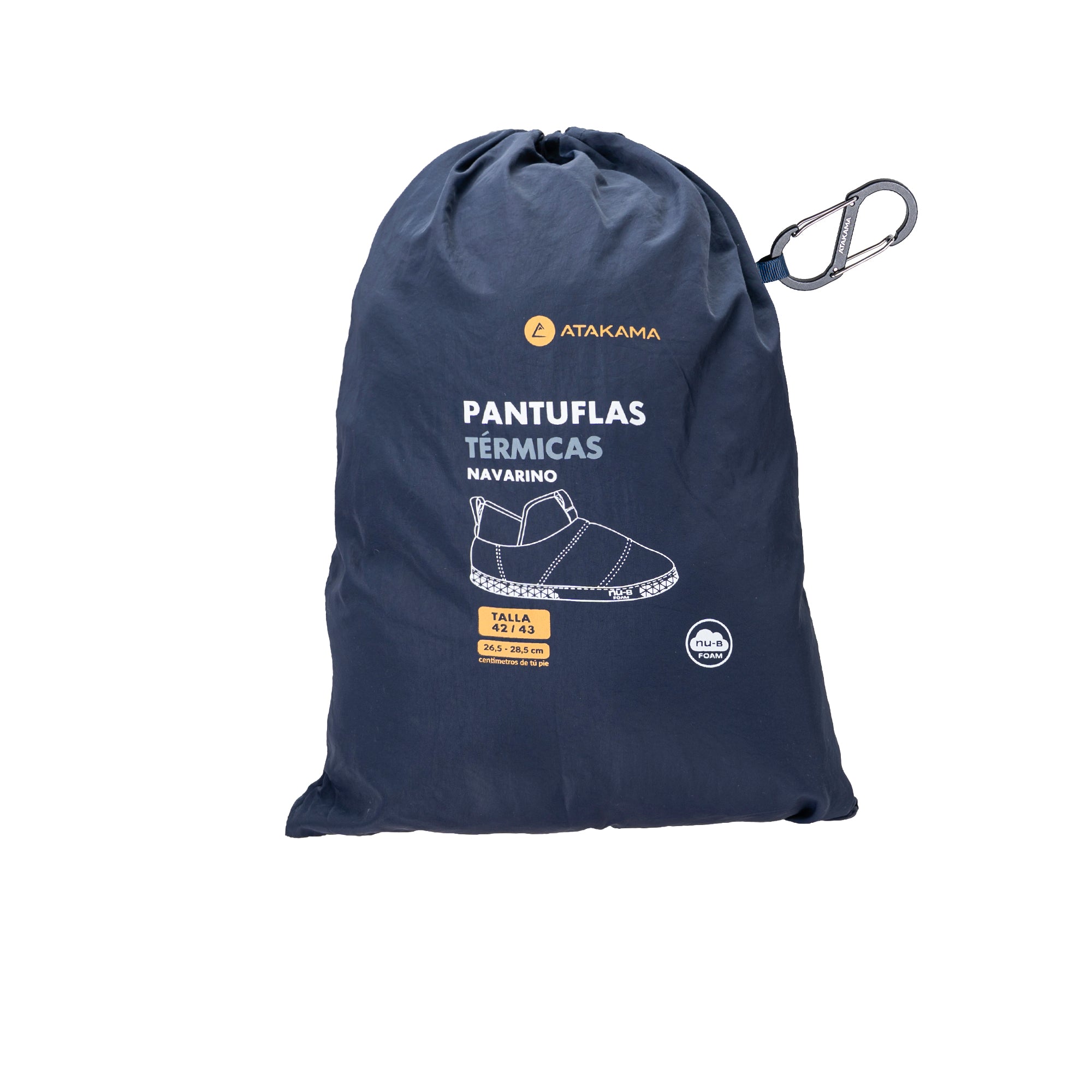 Pantufla térmica Navarino FLEX Nu-B Foam Azul