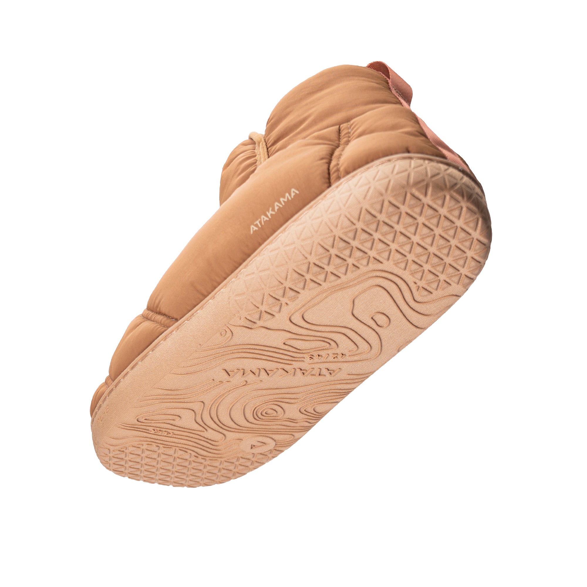 Pantufla térmica Navarino FLEX Nu-B Foam Café Caramelo