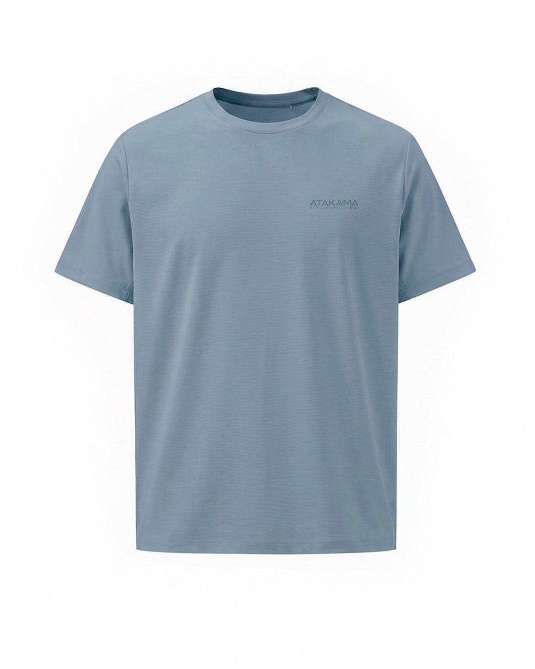 Polera Algodón Manga Corta Atakama Azul