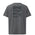 Polera Algodón Manga Corta Dunas Textura Gris