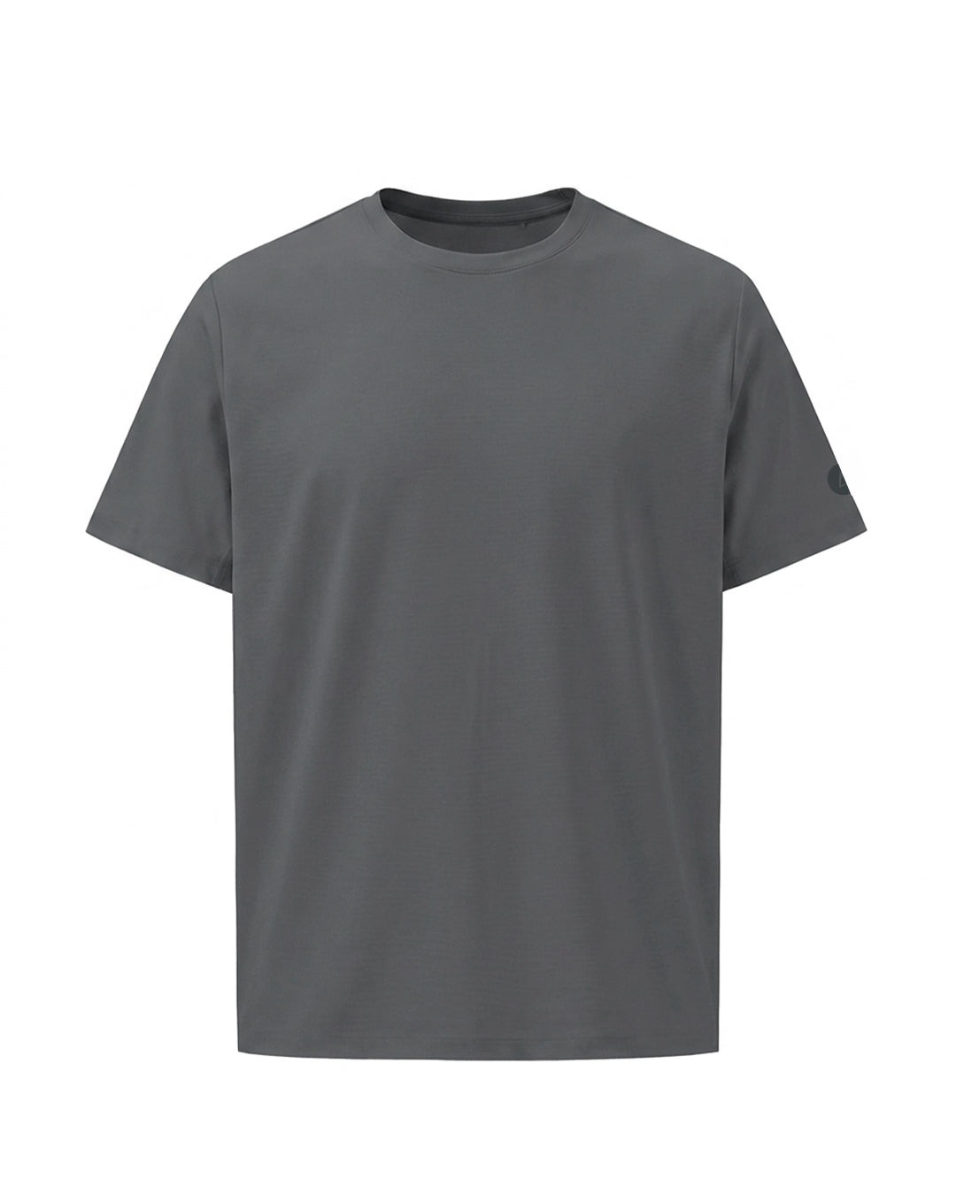 Polera Algodón Manga Corta Atakama Espalda Gris